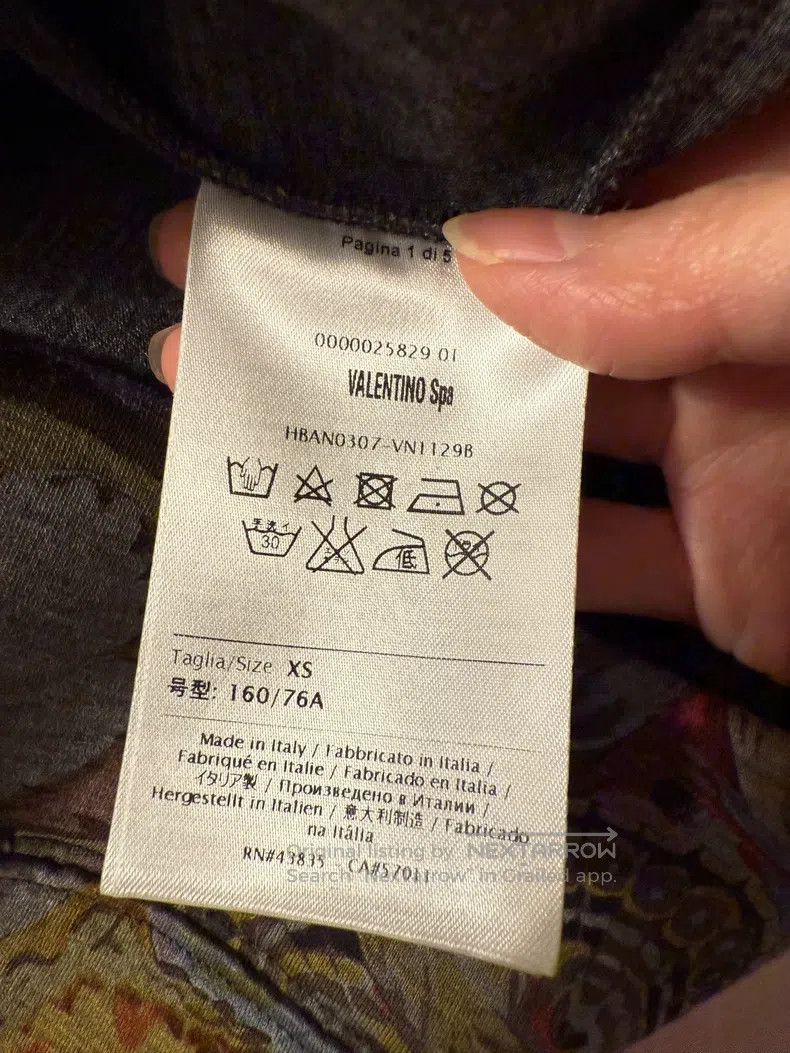 Valentino Valentino Butterfly print space cotton sweatshirt Size XS / US 0-2 / IT 36-38 - 5 Thumbnail