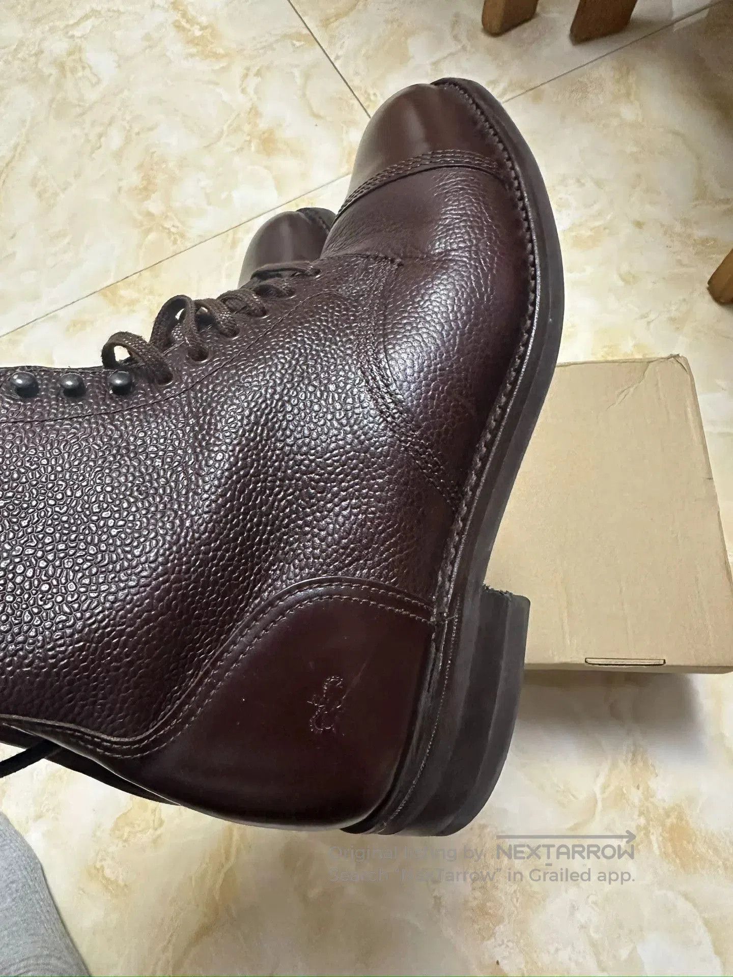 Sanders Sanders Leather Formal Lace. Size US 8 / EU 41 - 4 Thumbnail