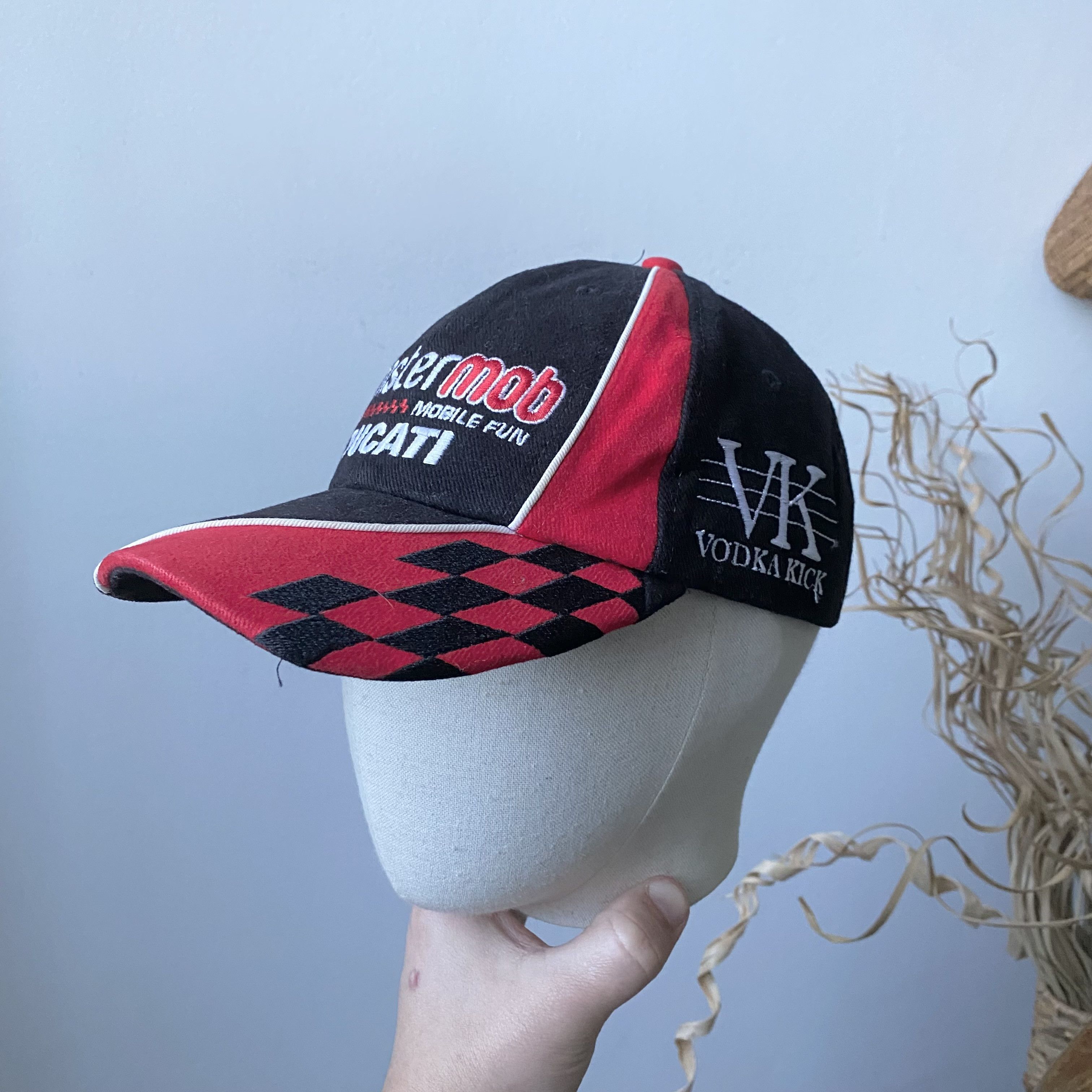 Ducati 🏍️Vintage Racing Moto Ducati cap Y2K Dad Hat Monster Yamaha Size ONE SIZE - 1 Thumbnail