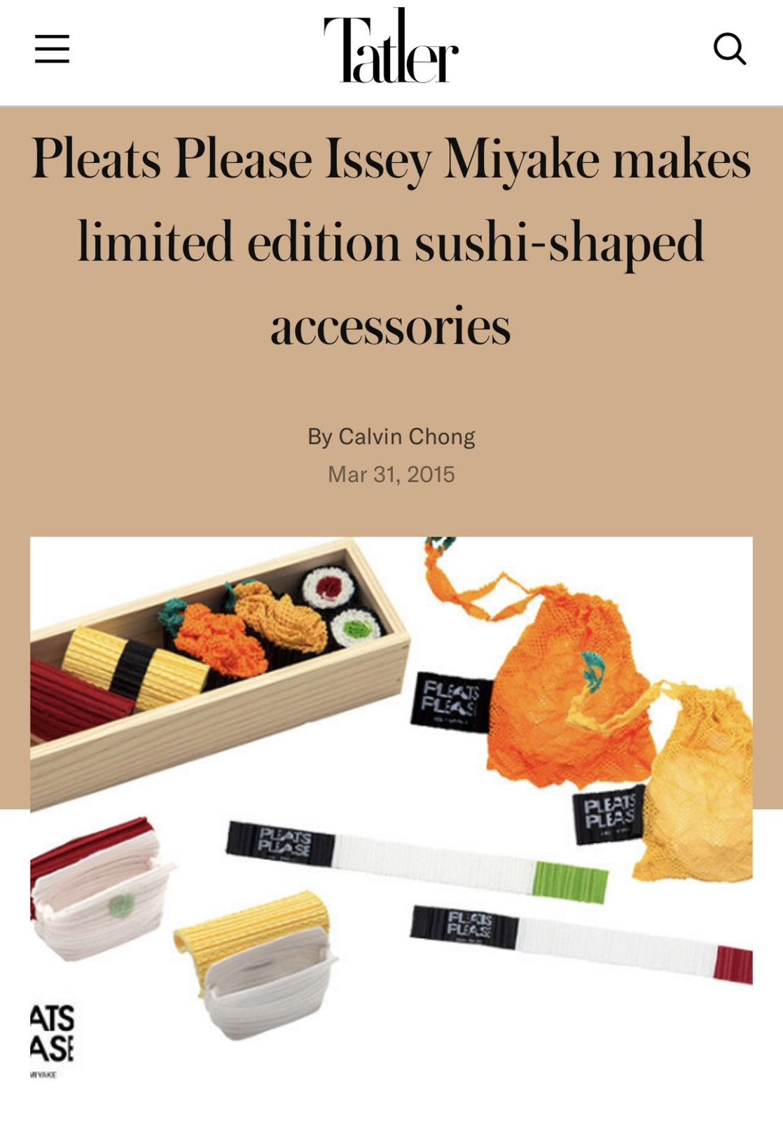 Issey Miyake × Pleats Please Issey Miyake Issey Miyake pleats please sushi bag pouch handkerchief Size ONE SIZE - 9 Thumbnail