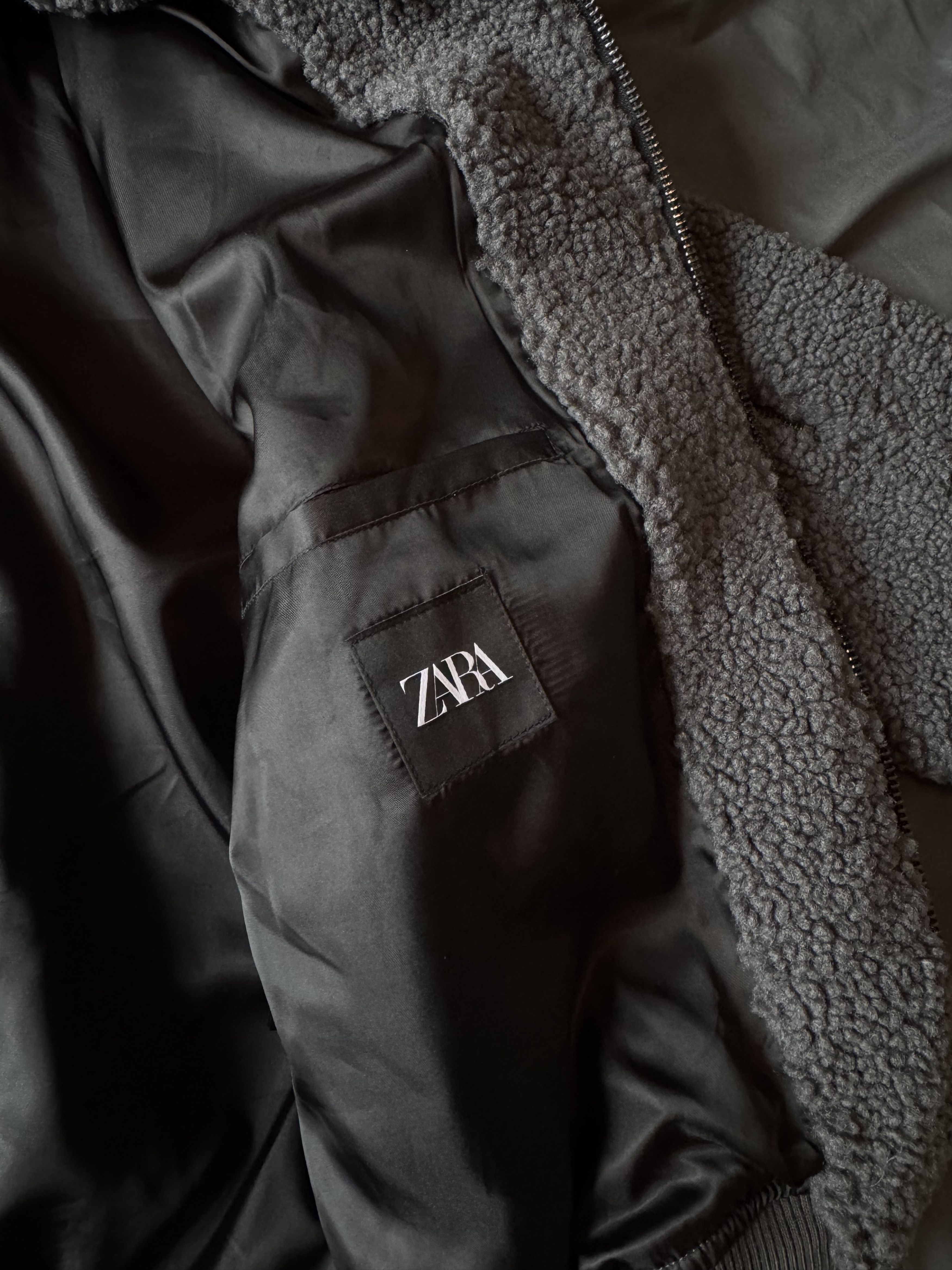 Zara Zara Fleece Bomber Jacket Size US L / EU 52-54 / 3 - 2 Thumbnail