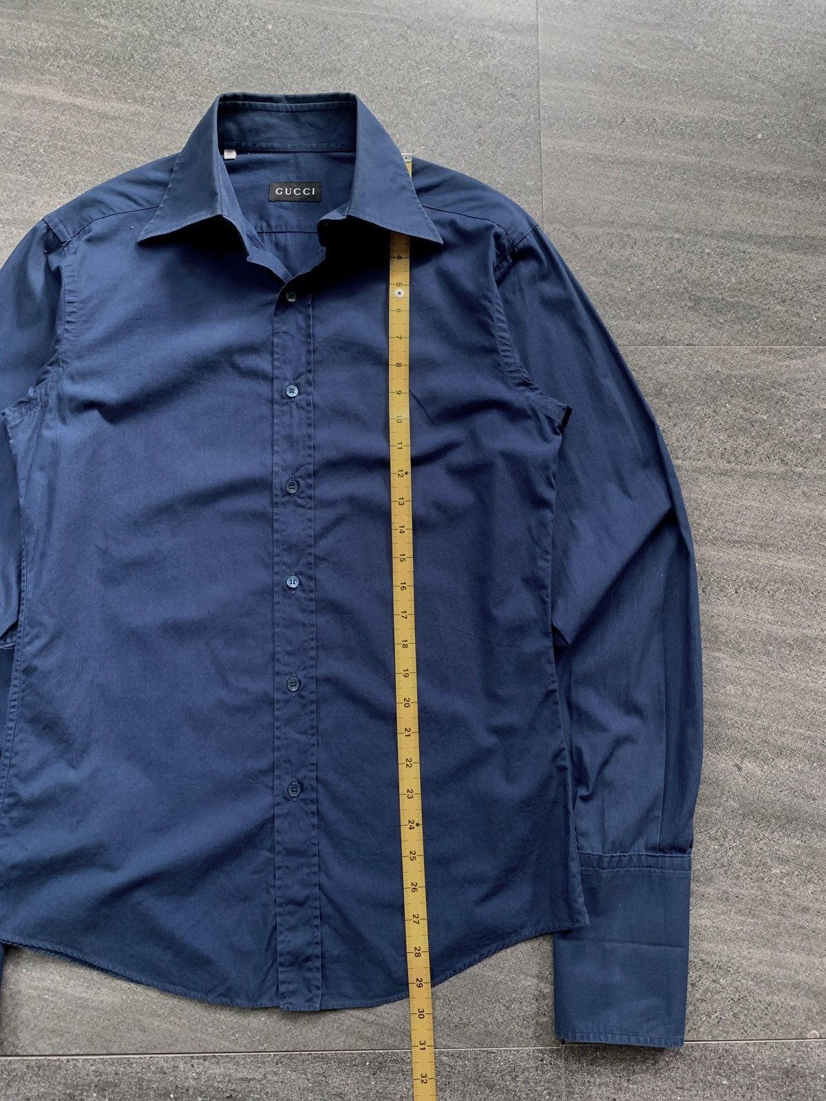 Gucci “FREE IMPORT TAX Cuffed Shirt by Tom Ford Size US M / EU 48-50 / 2 - 11 Thumbnail