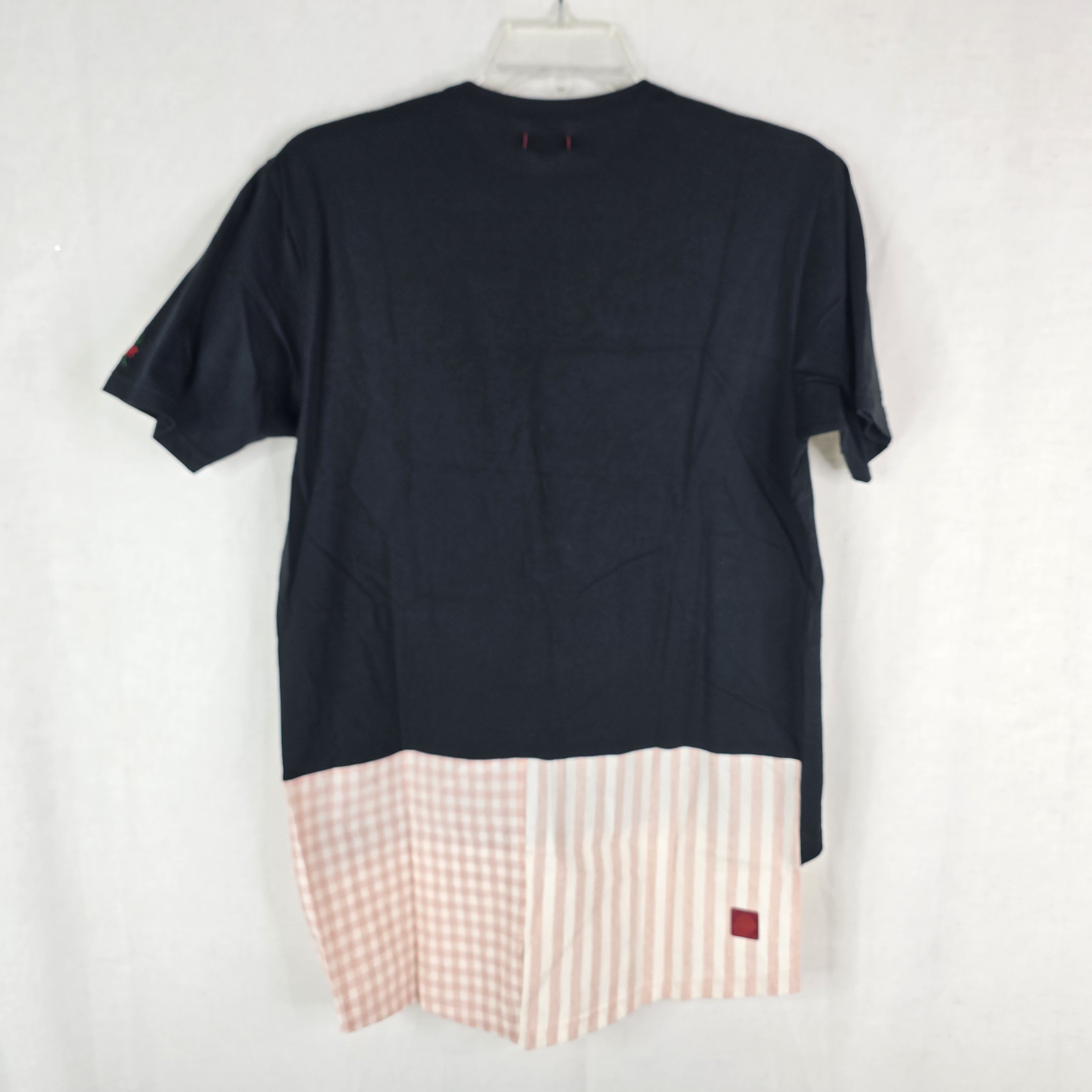 CLOT Clot Mens Medium Japan Made Black Tshirt Pink Striped Trim Size US M / EU 48-50 / 2 - 6 Thumbnail