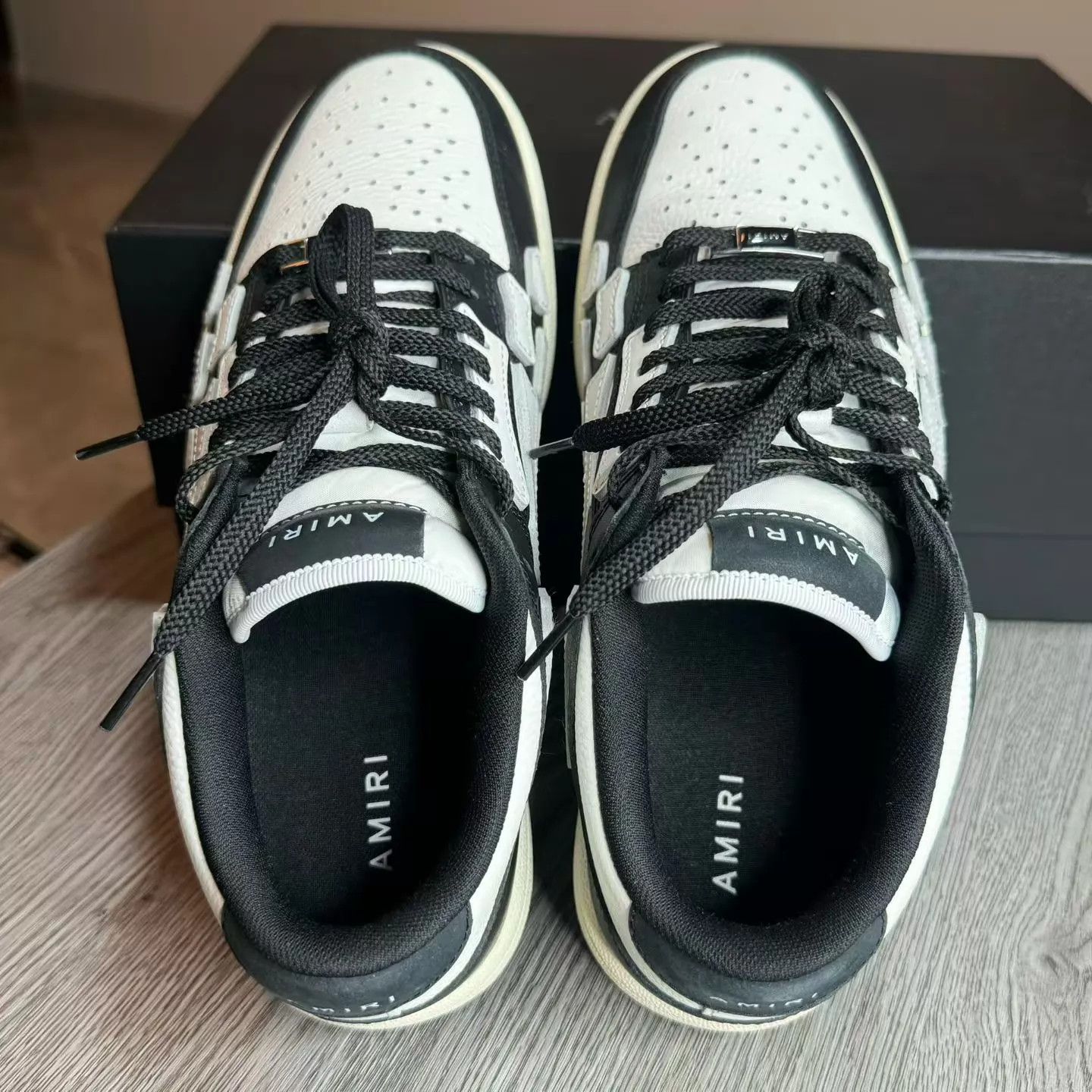 Amiri AMIRI Black White Bones 41 Size US 8 / EU 41 - 5 Thumbnail