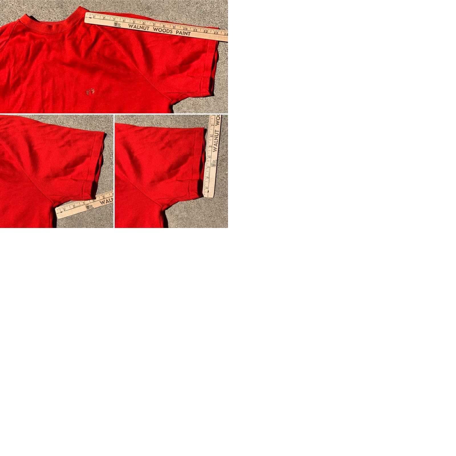 Hang Ten VINTAGE Hang Ten Raglan T Shirt Embroidered Logo Tee 70s 80s 1970s M Red Mens Shirt Size US M / EU 48-50 / 2 - 9 Thumbnail