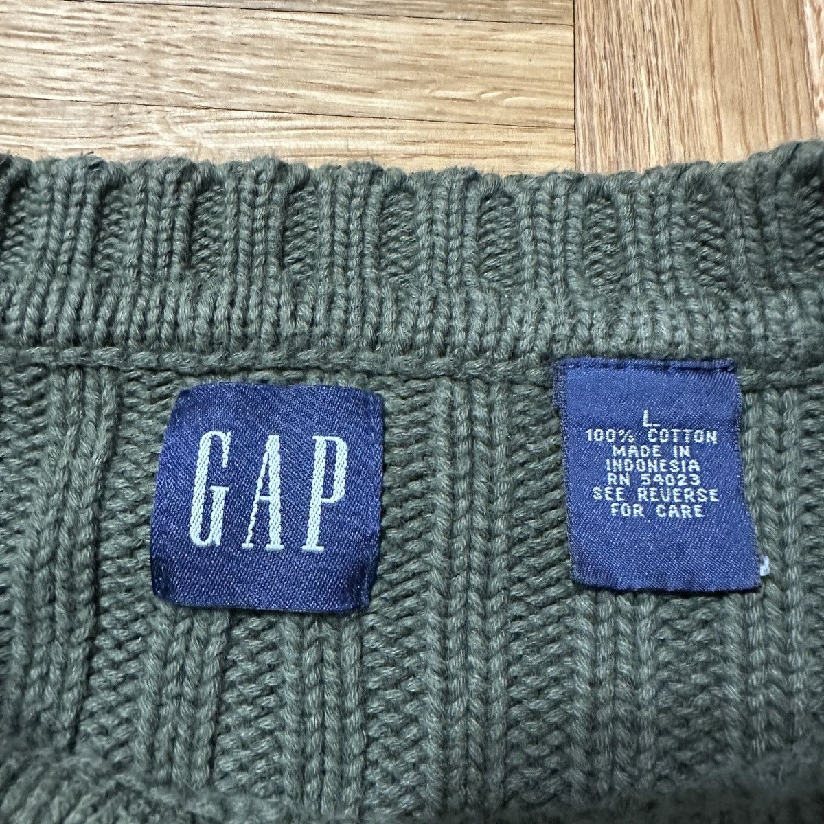 Gap Vintage GAP sweater Size US L / EU 52-54 / 3 - 3 Thumbnail