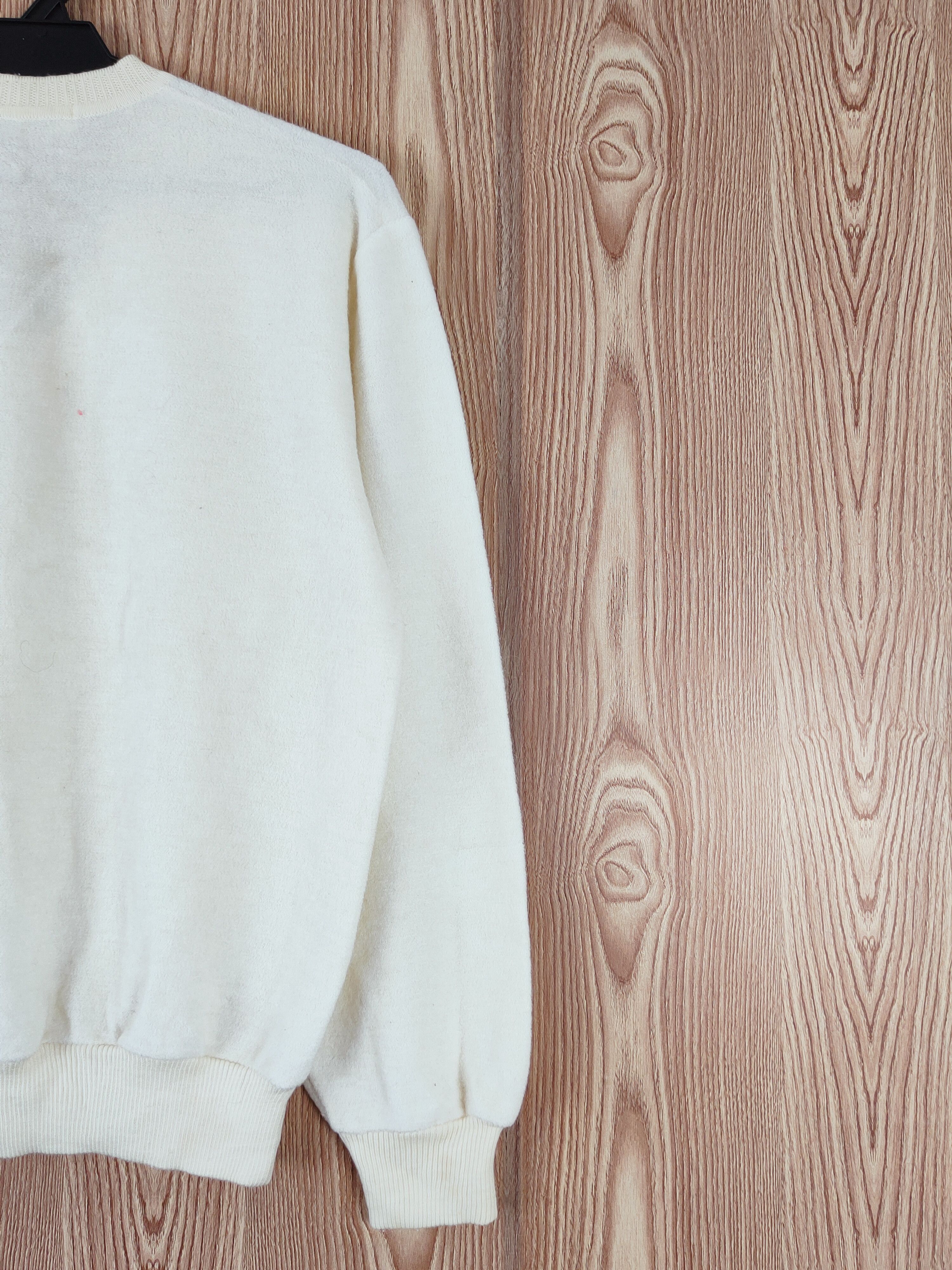 Vintage Shot Arrow Ivory Knitwear Sweatshirts #W758 Size US M / EU 48-50 / 2 - 10 Thumbnail