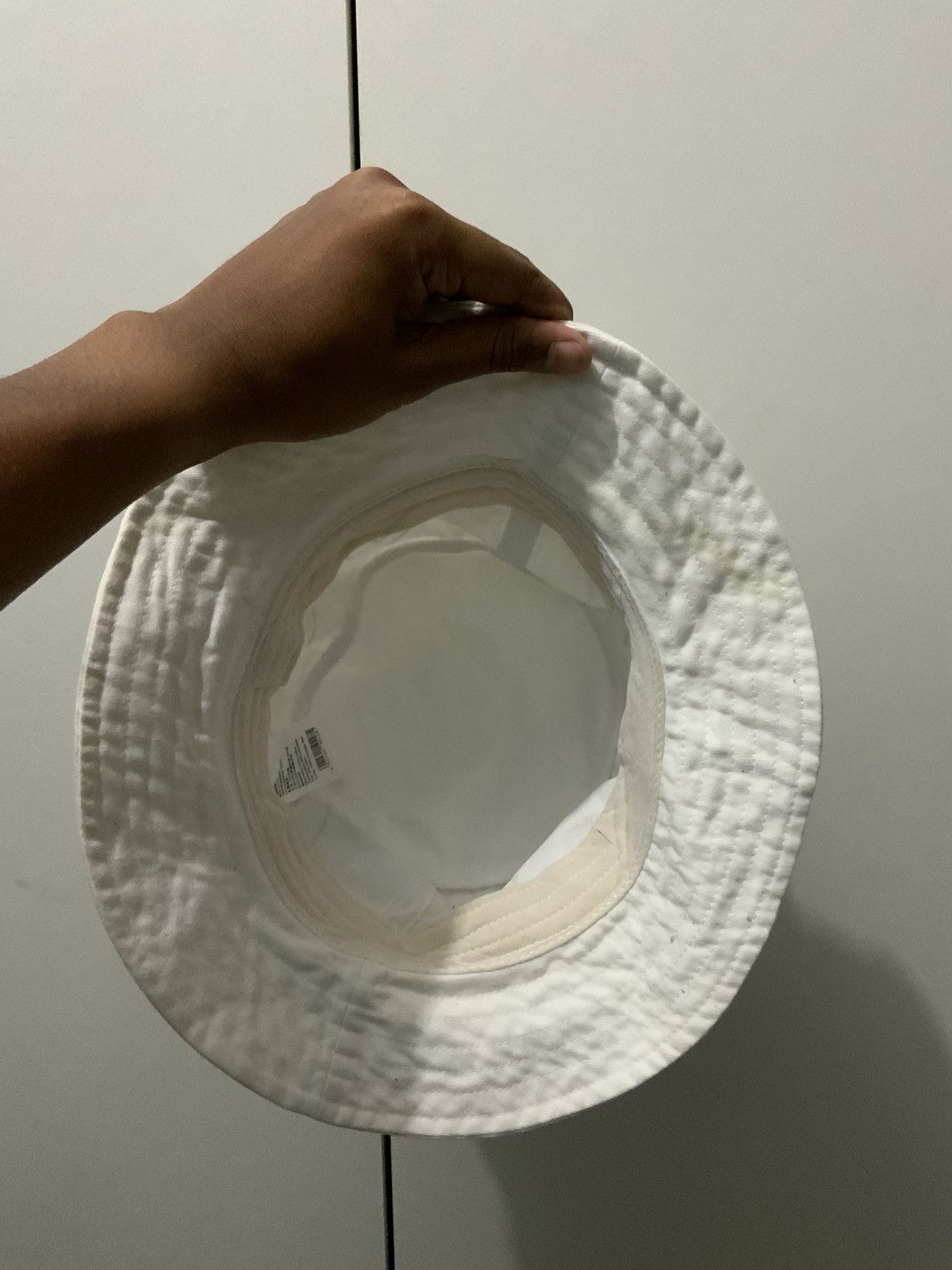 Hat Club Absorb Spellout White Bucket Hat Size ONE SIZE - 10 Thumbnail