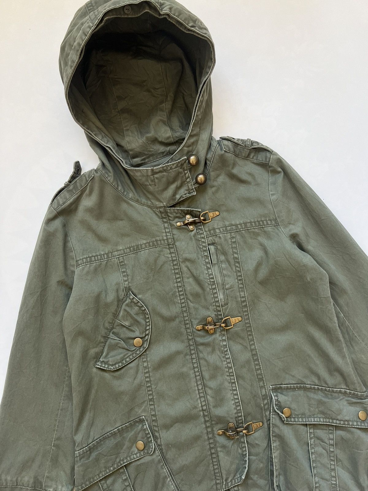 Japanese Brand As Know As Pinky Bondage Punk Multipocket Parka Size M / US 6-8 / IT 42-44 - 2 Thumbnail