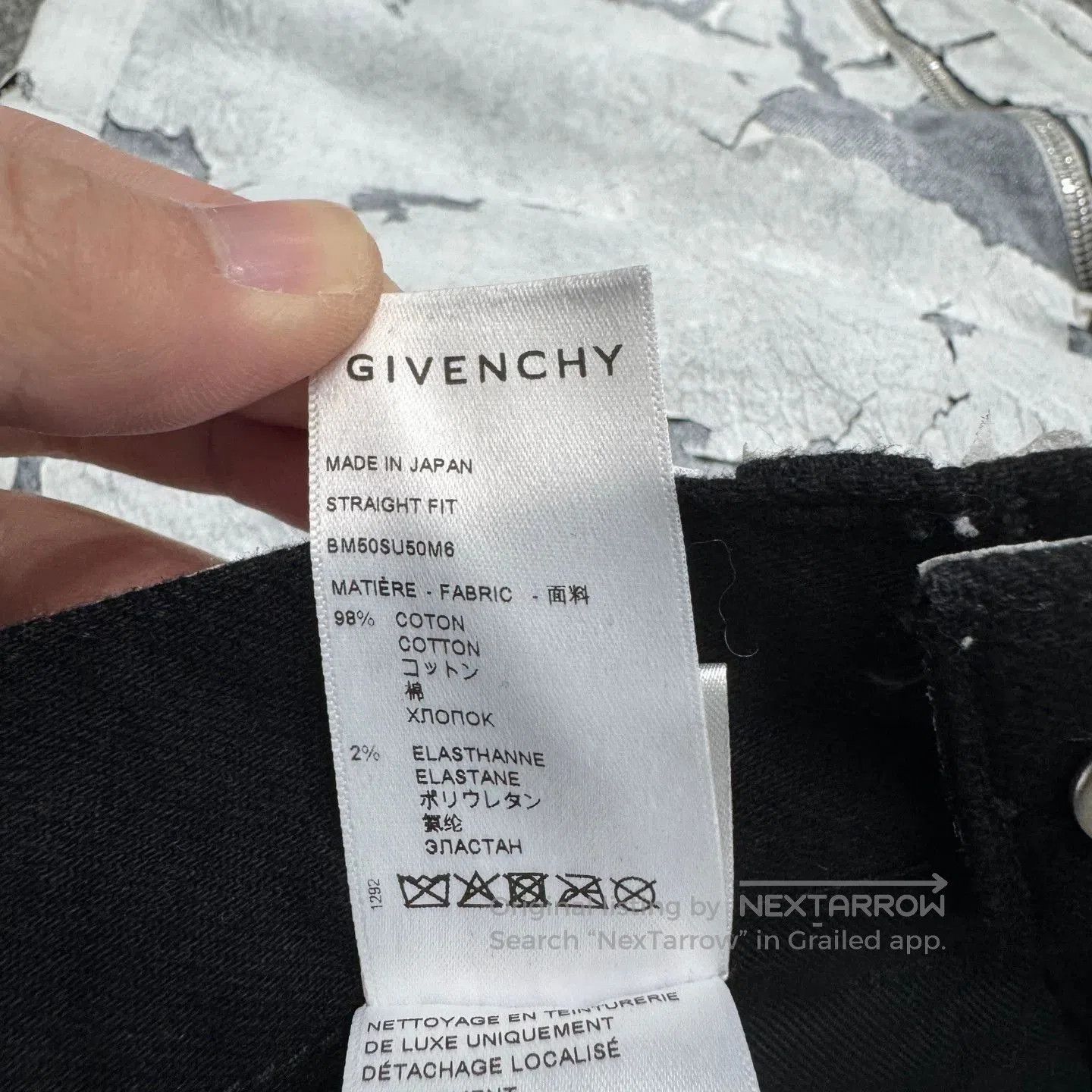 Givenchy Givenchy Plaster Crack Jeans. Size US 36 / EU 52 - 4 Thumbnail