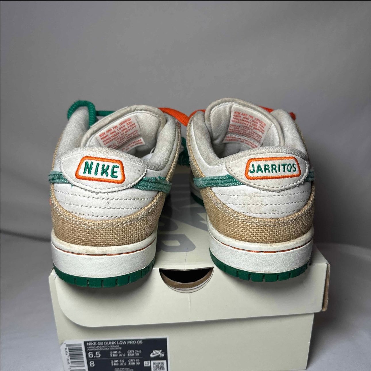Jordan Brand × Nike Size 6.5 - Nike Jarritos x Nike Dunk Low SB Men's Shoes Size US 6.5 / EU 39-40 - 5 Thumbnail