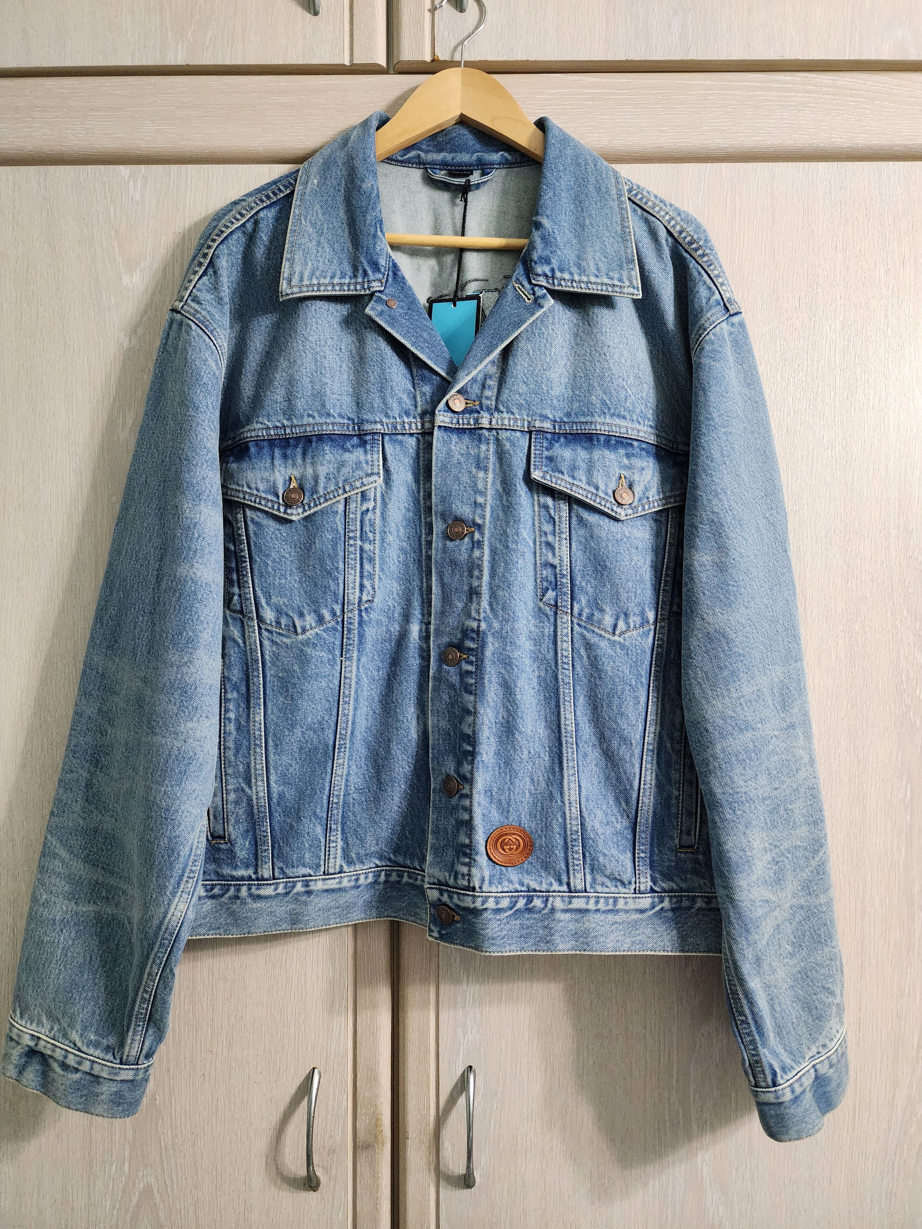 Disney × Gucci Donald Duck Embroidered Denim Jacket Size 56 Size US XXL / EU 58 / 5 - 2 Thumbnail
