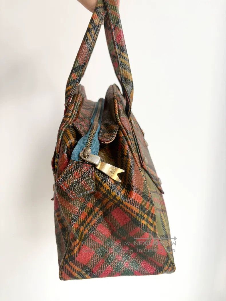 Vivienne Westwood Vivienne Westwood size os Vintage Patchwork Plaid Bowling H Size ONE SIZE - 5 Thumbnail