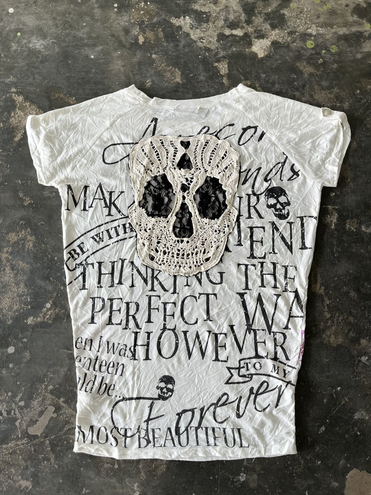 If Six Was Nine × Japanese Brand × Le Grande Bleu (L.G.B.) Japanese Lazy Daisy Gothic Style Size US M / EU 48-50 / 2 - 2 Thumbnail
