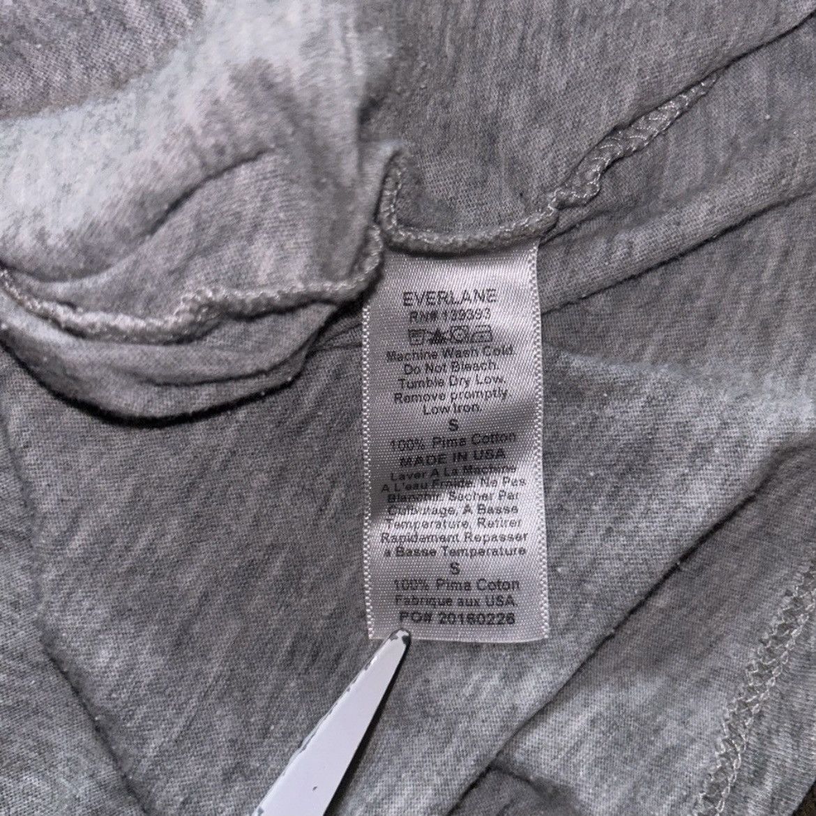 Everlane Everlane Grey Tank 100% Pima Cotton Made in the USA Size S Size S / US 4 / IT 40 - 4 Thumbnail