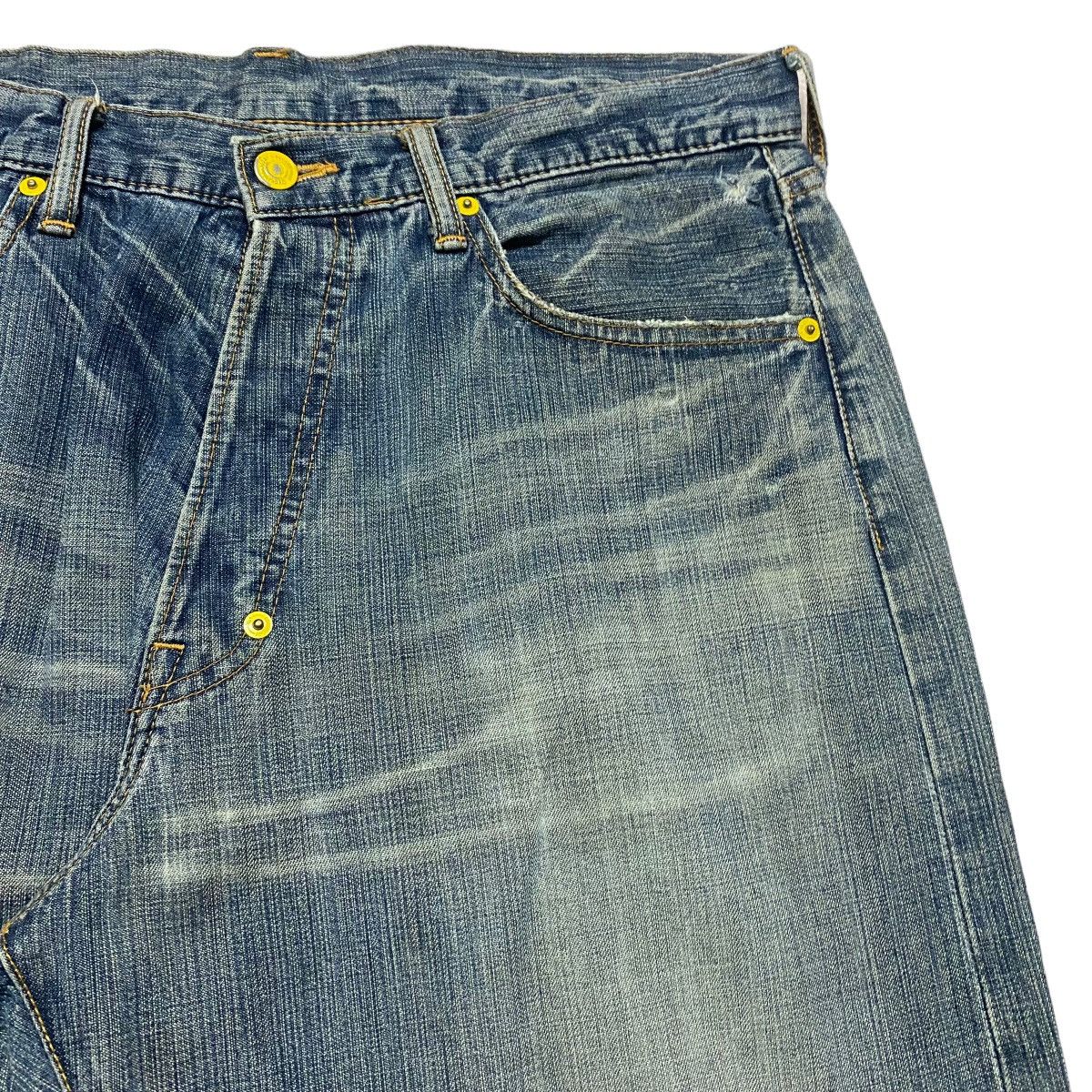 Swagger SWAGGER Mud Wash Distressed Denim Jeans Size US 34 / EU 50 - 4 Thumbnail