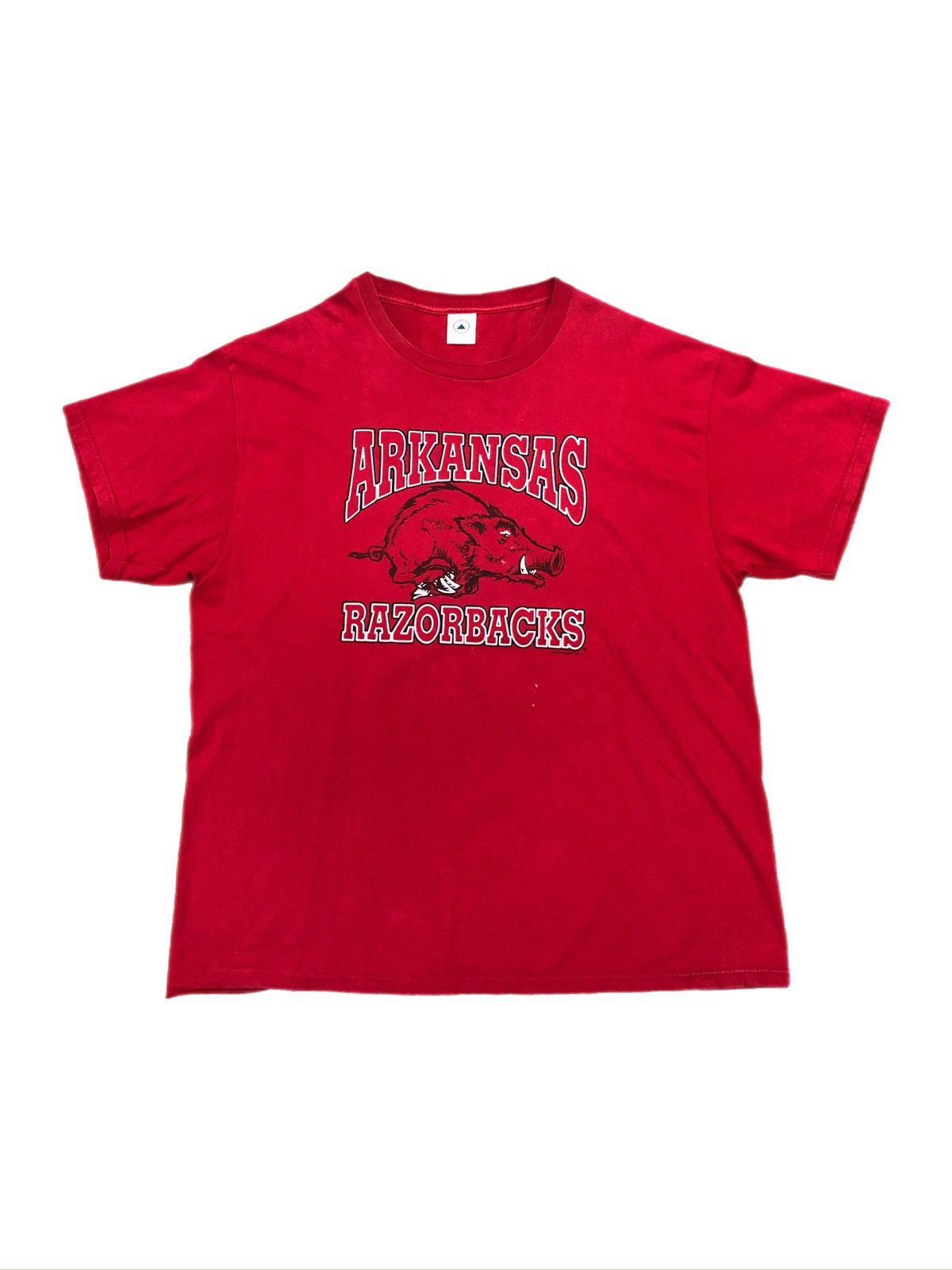 Vintage 90s Arkansas Razorbacks Tee Size US XL / EU 56 / 4 - 1 Thumbnail