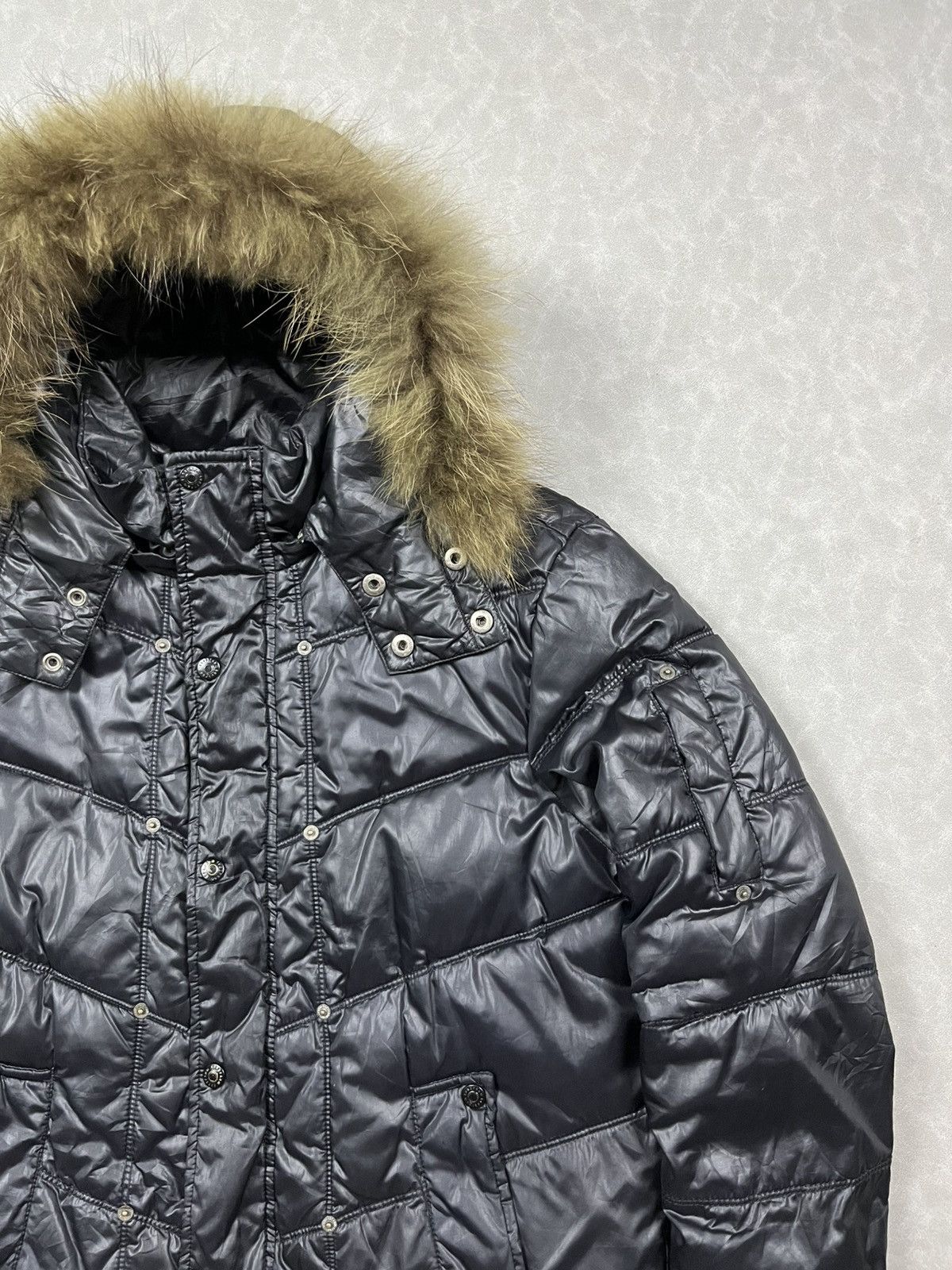 Japanese Brand Lgb iswn style puffer fur jacket Size US L / EU 52-54 / 3 - 6 Thumbnail