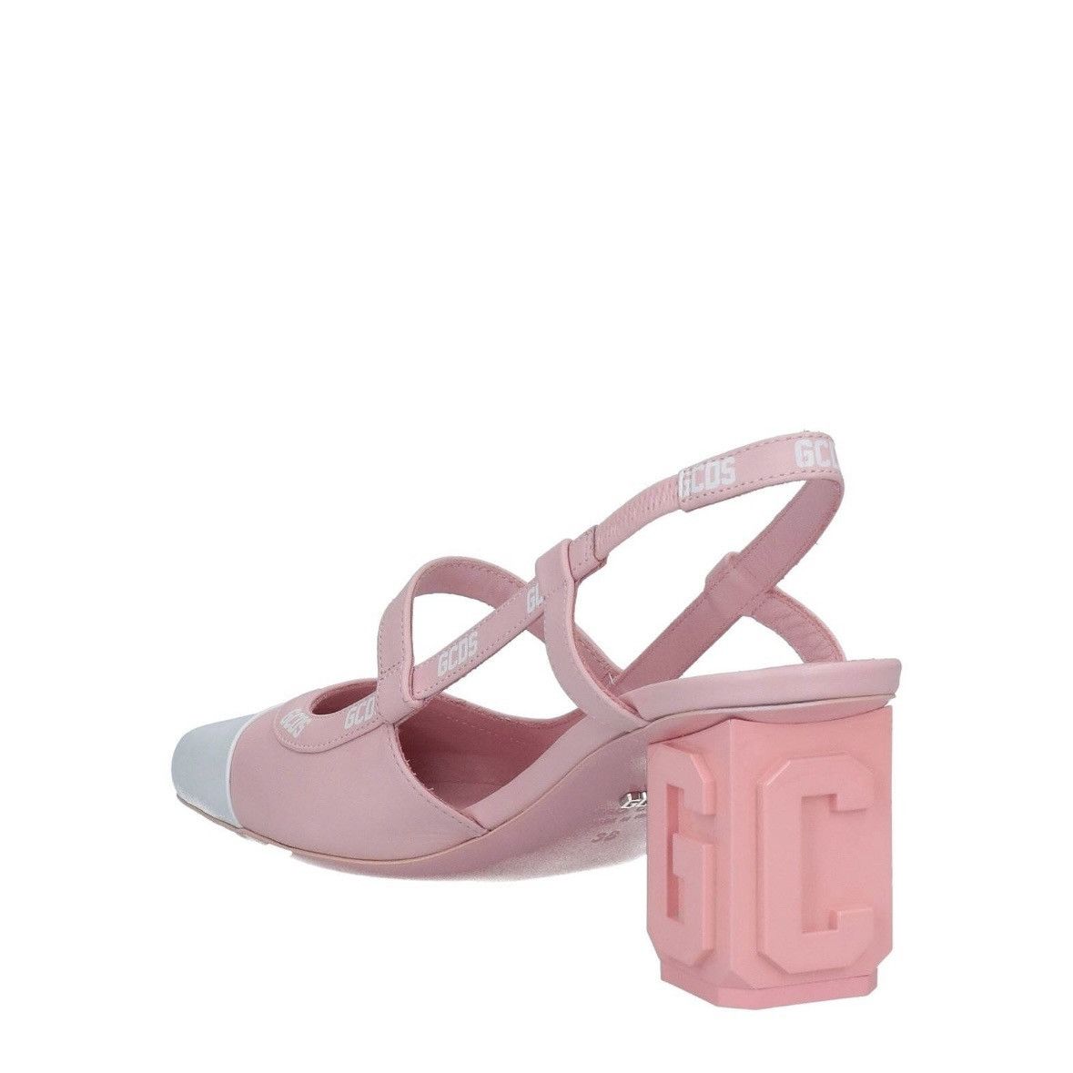 GCDS GCDS Lilit Two-tone Slingback Pumps In Pink NEW Size US 7 / IT 37 - 5 Thumbnail