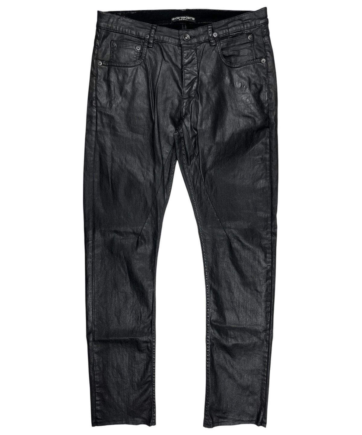 Rick Owens Wax Denim | Grailed