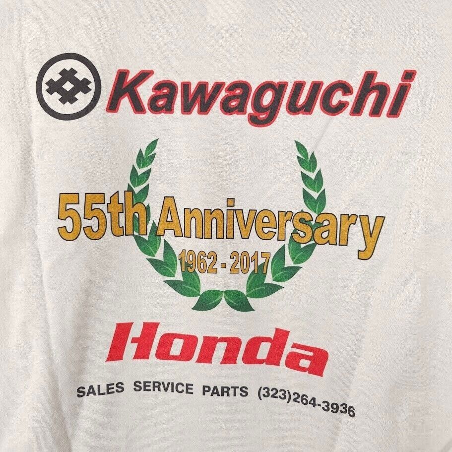 Gildan Kawaguchi Honda T Shirt Mens Size XL White Power Equipment Size US XL / EU 56 / 4 - 4 Thumbnail