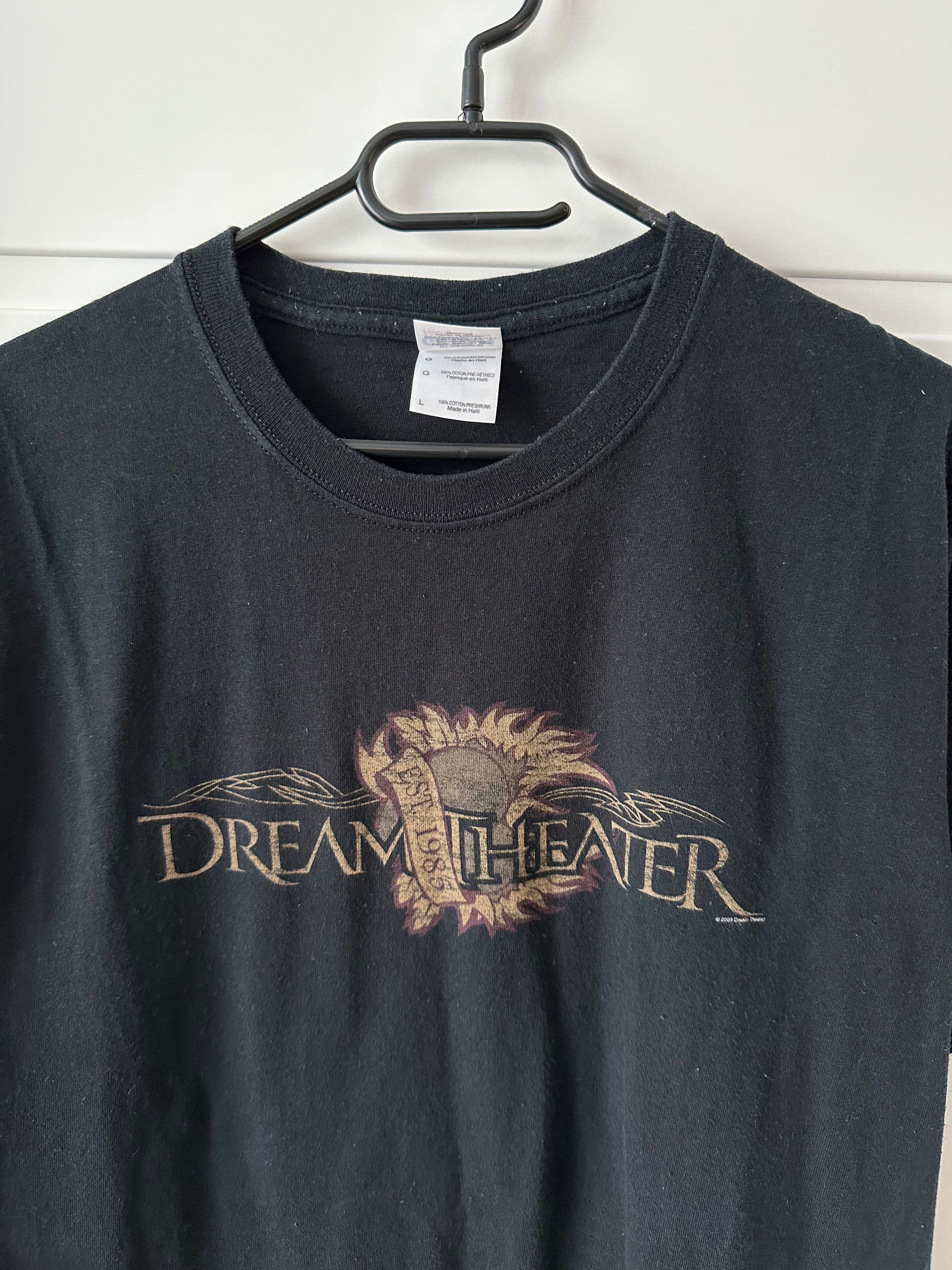 Band Tees 2009 Dream Theater vintage t shirt rock band heavy cotton Size US L / EU 52-54 / 3 - 2 Thumbnail