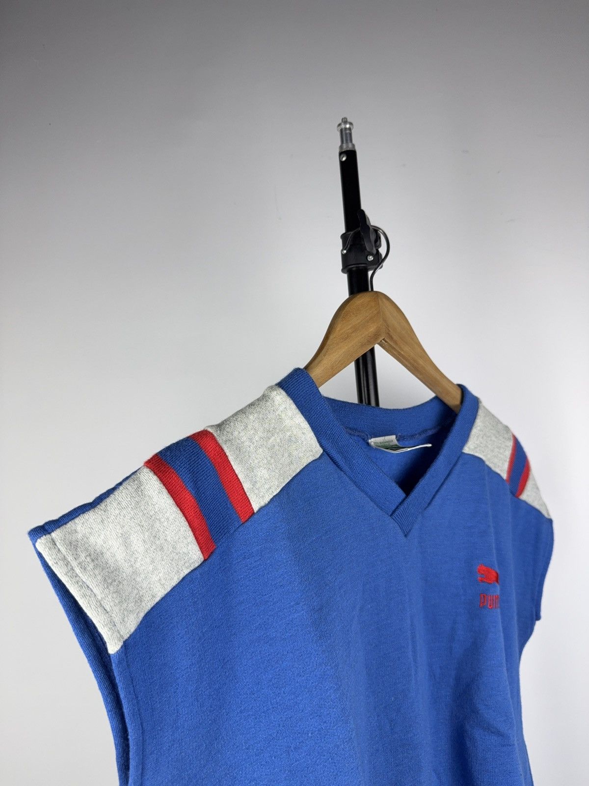 Puma Vintage 90s Rare Retro Y2K Puma Sweatshirt Sleeveless Size US S / EU 44-46 / 1 - 3 Thumbnail
