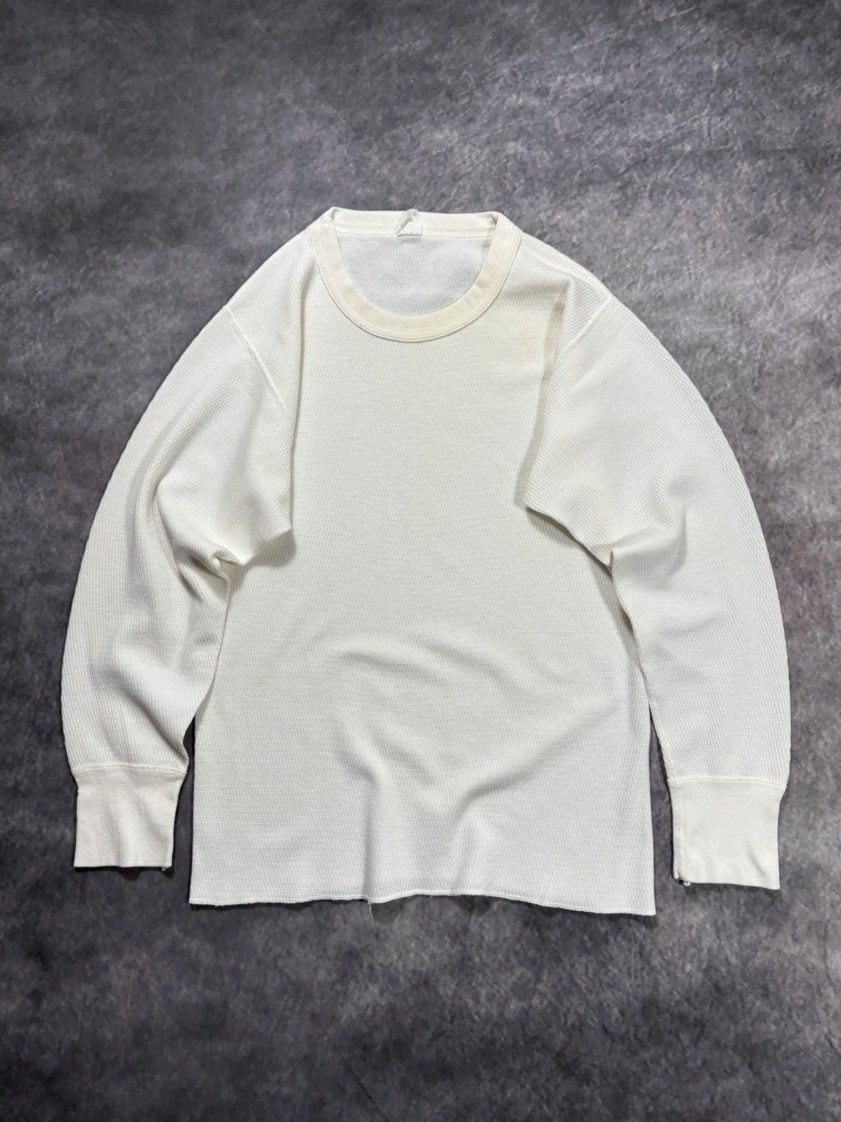 Vintage 80s Vintage WearGuard Waffle Thermal Longsleeve 70s USA Size US S / EU 44-46 / 1 - 2 Thumbnail