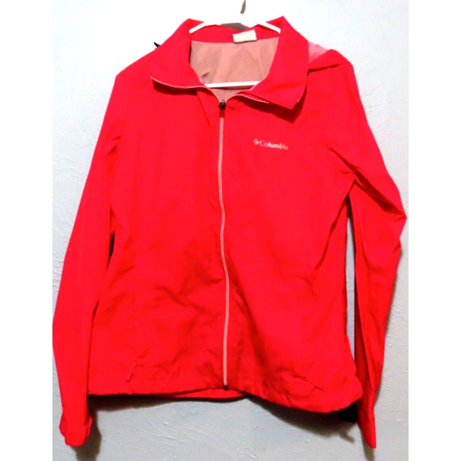 Pinko Columbia Womens M Pink Switchback II Packable Hooded Windbreaker Zip Pockets Water Resistant Jacket Size M / US 6-8 / IT 42-44 - 2 Thumbnail