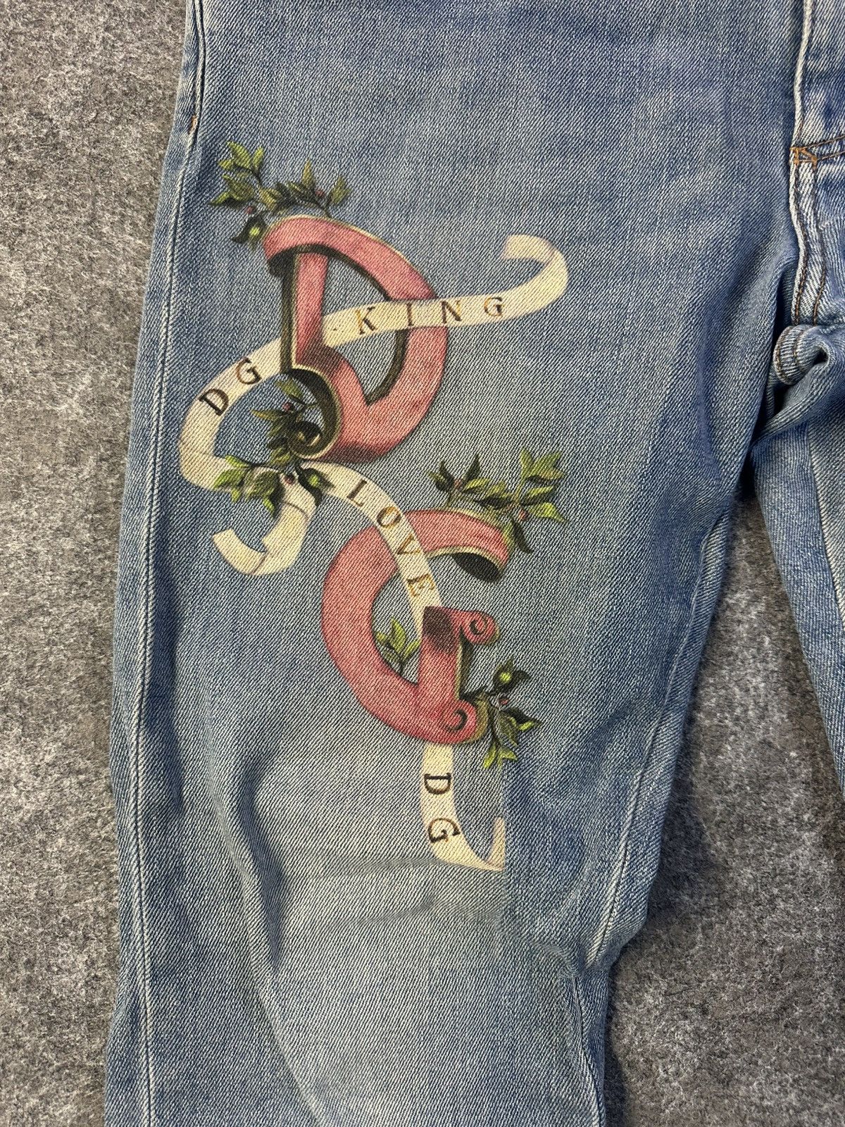 Dolce & Gabbana Dolce & Gabbana Skinny Men’s Jeans Size 50/34 Light Wash Size US 34 / EU 50 - 4 Thumbnail