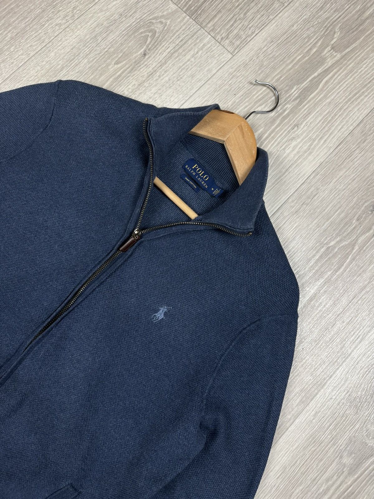 Polo Ralph Lauren Polo Ralph Lauren Full Zip Knit Sweater Size M Size US M / EU 48-50 / 2 - 2 Thumbnail