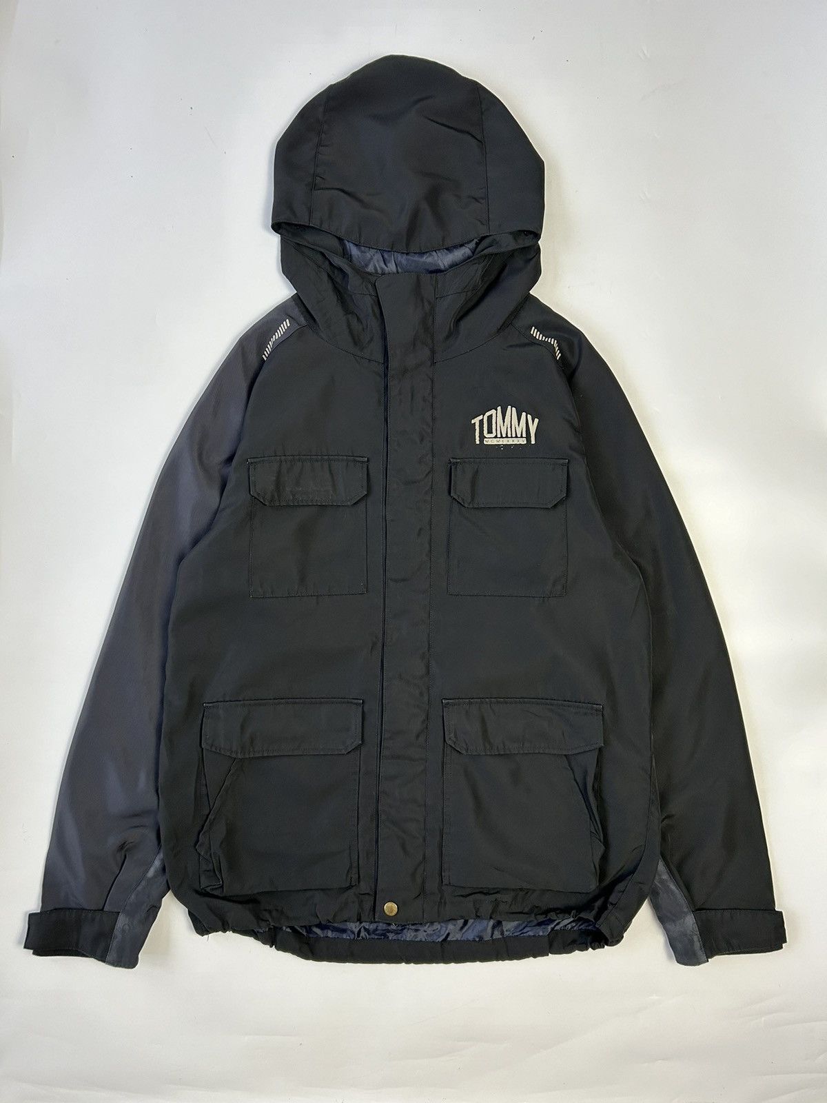 Tommy Hilfiger × Tommy Jeans TOMMY NEW YORK CITY LIGHT JACKET WITH HOODIE Size US XL / EU 56 / 4 - 2 Thumbnail