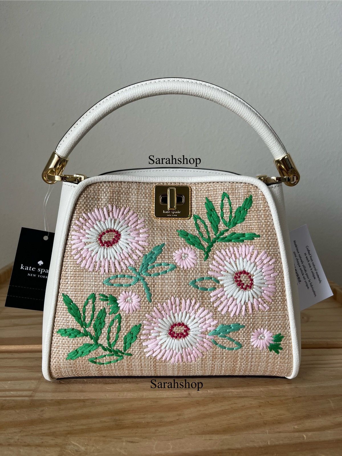 Kate Spade Phoebe Straw Small Top Handle Bag, Women's