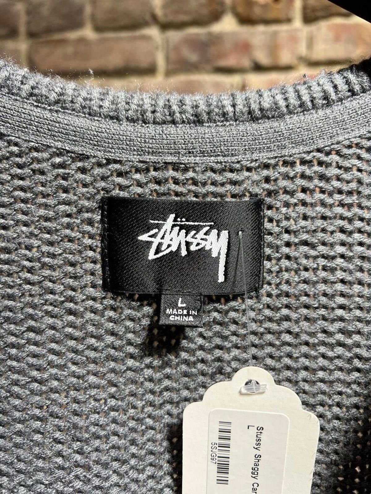 Stussy Stussy Shaggy Cardigan Sz. L Size ONE SIZE - 3 Thumbnail