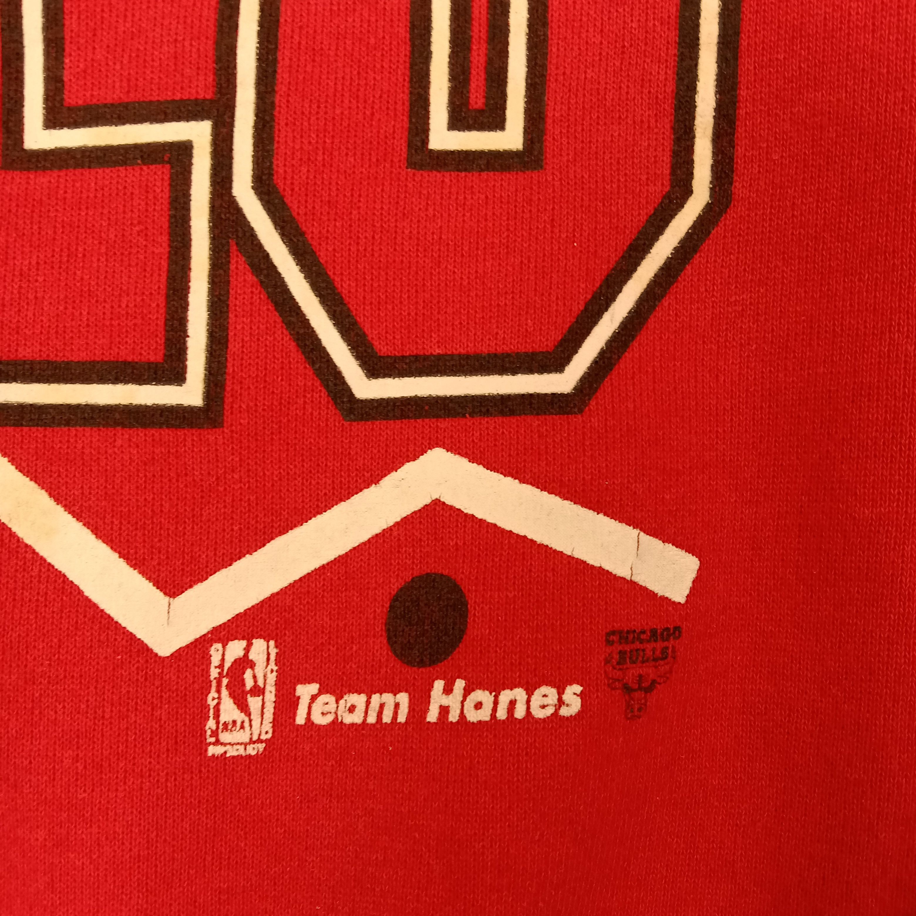 Hanes Chicago Bulls Basketball Team Sweatshirt C260N17 Size US M / EU 48-50 / 2 - 3 Thumbnail