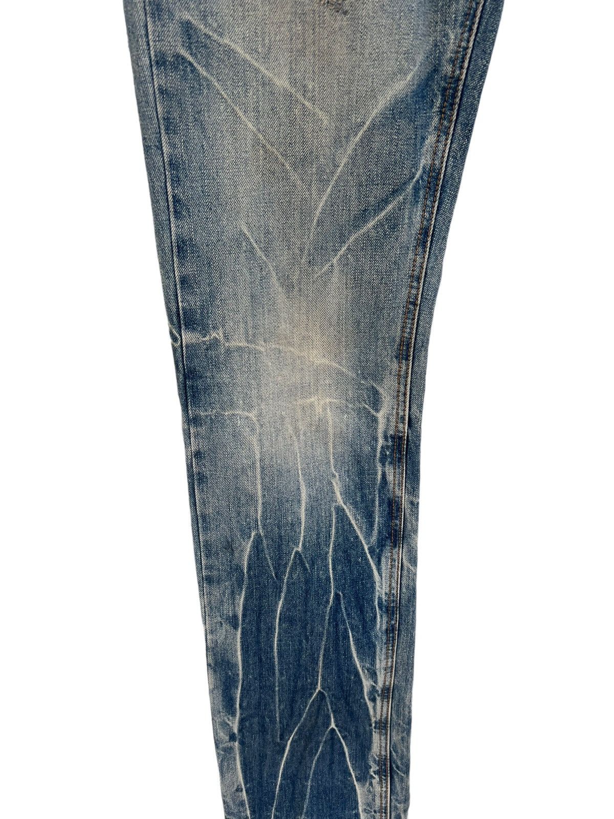 JACKROSE Jackrose Bleached Distressed Denim Patches Denim Jeans Size US 31 - 10 Thumbnail