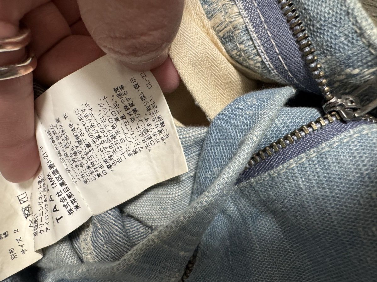 TAAKK TAAKK SS23 Reconstructed Bleached Denim Size US 31 - 13 Thumbnail