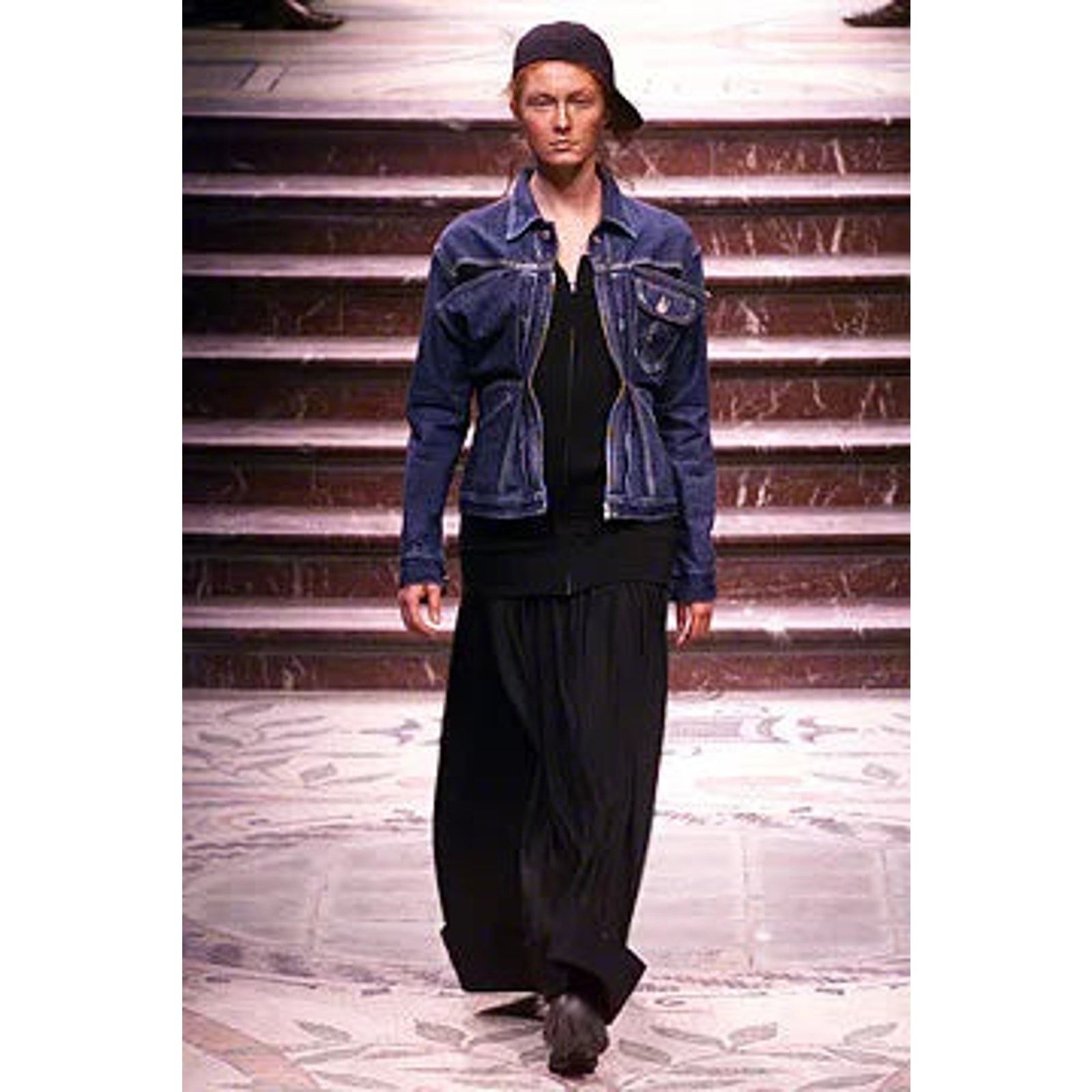 Yohji Yamamoto A/W 2002 Yohji Yamamoto runway deconstructed denim jacket Size M / US 6-8 / IT 42-44 - 6 Thumbnail