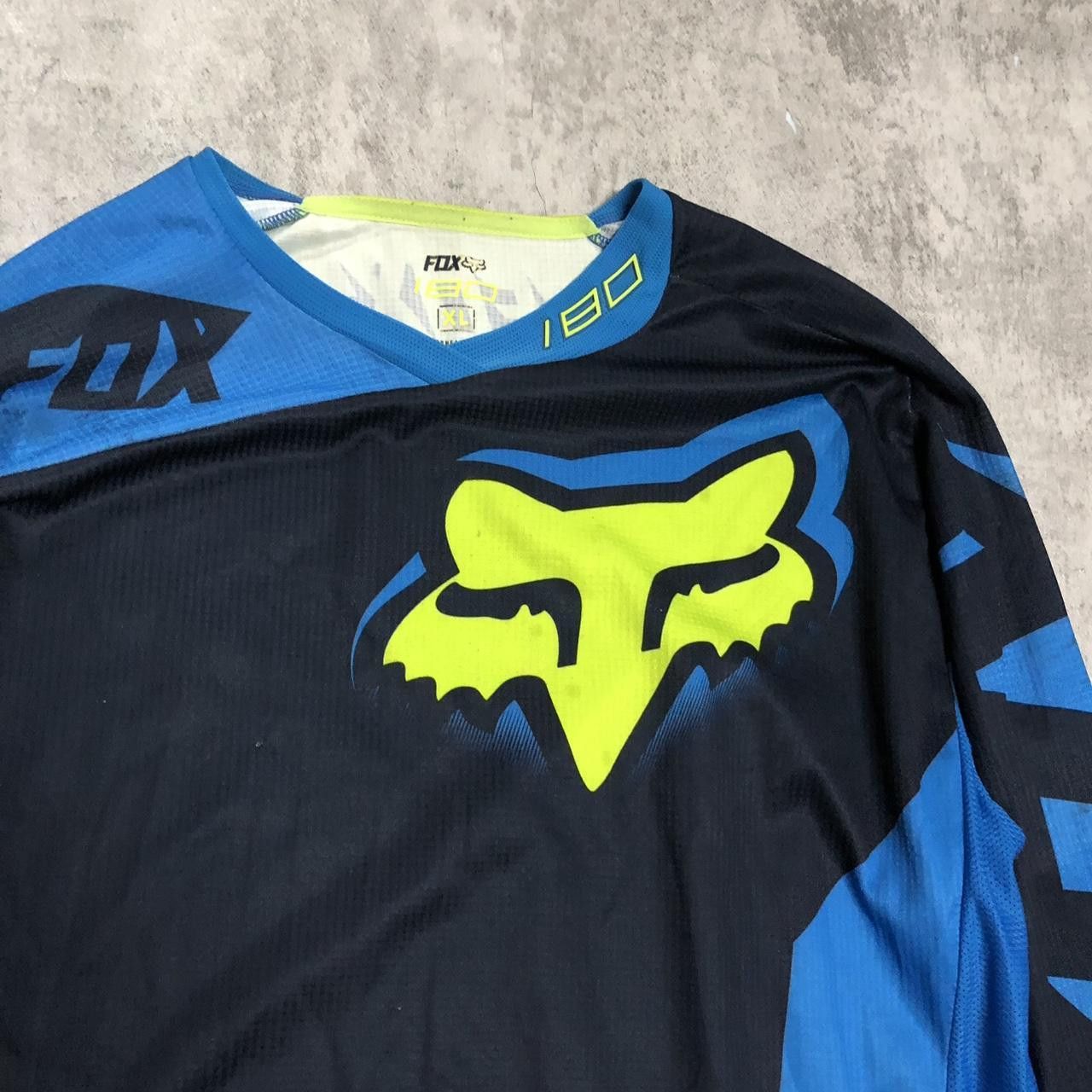 Other Fox Racing blue and yellow motocross jersey #motocross Size US XL / EU 56 / 4 - 2 Thumbnail