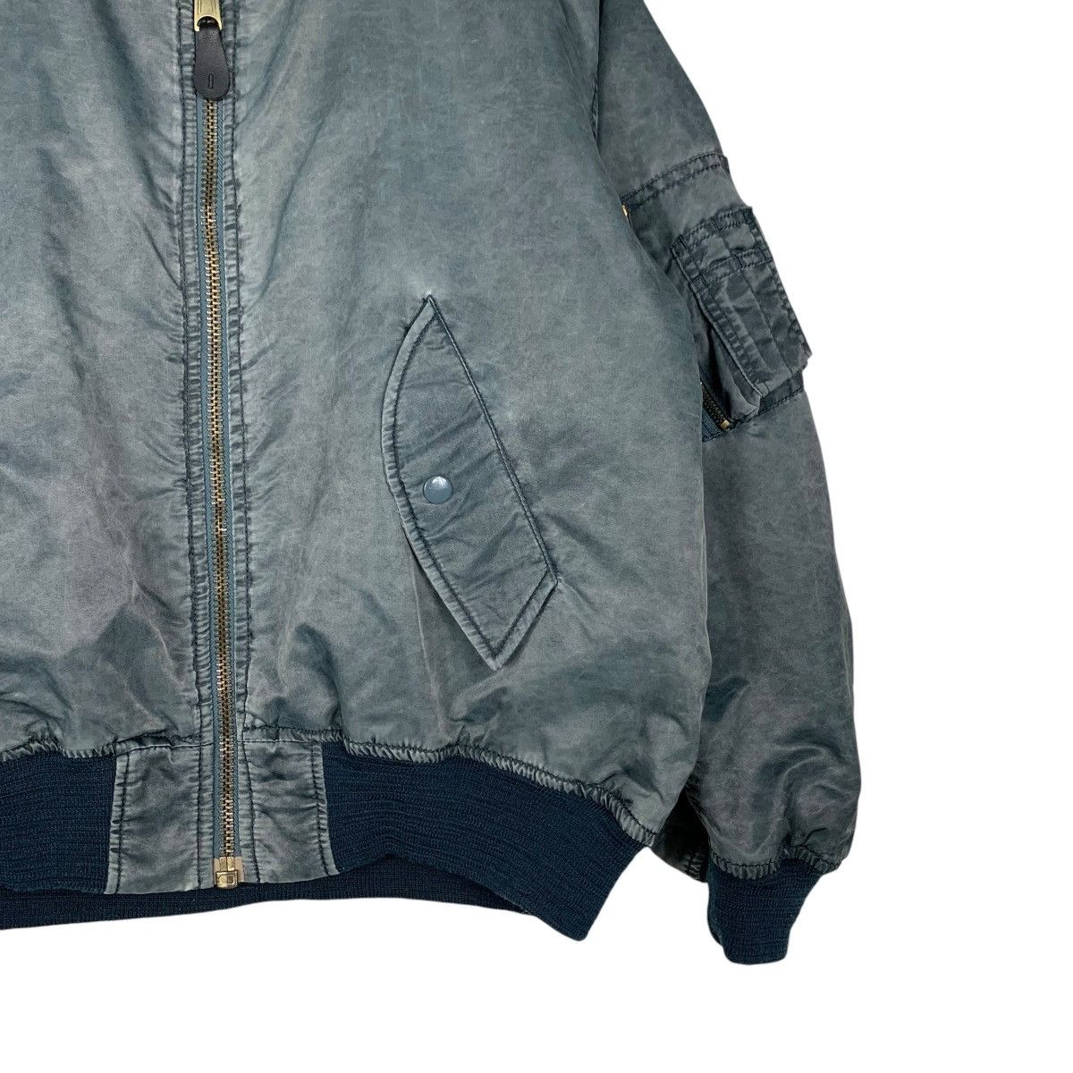 Vintage Vintage MA1 Bomber Jacket Flight Jacket #2127-C93 Size US M / EU 48-50 / 2 - 6 Thumbnail
