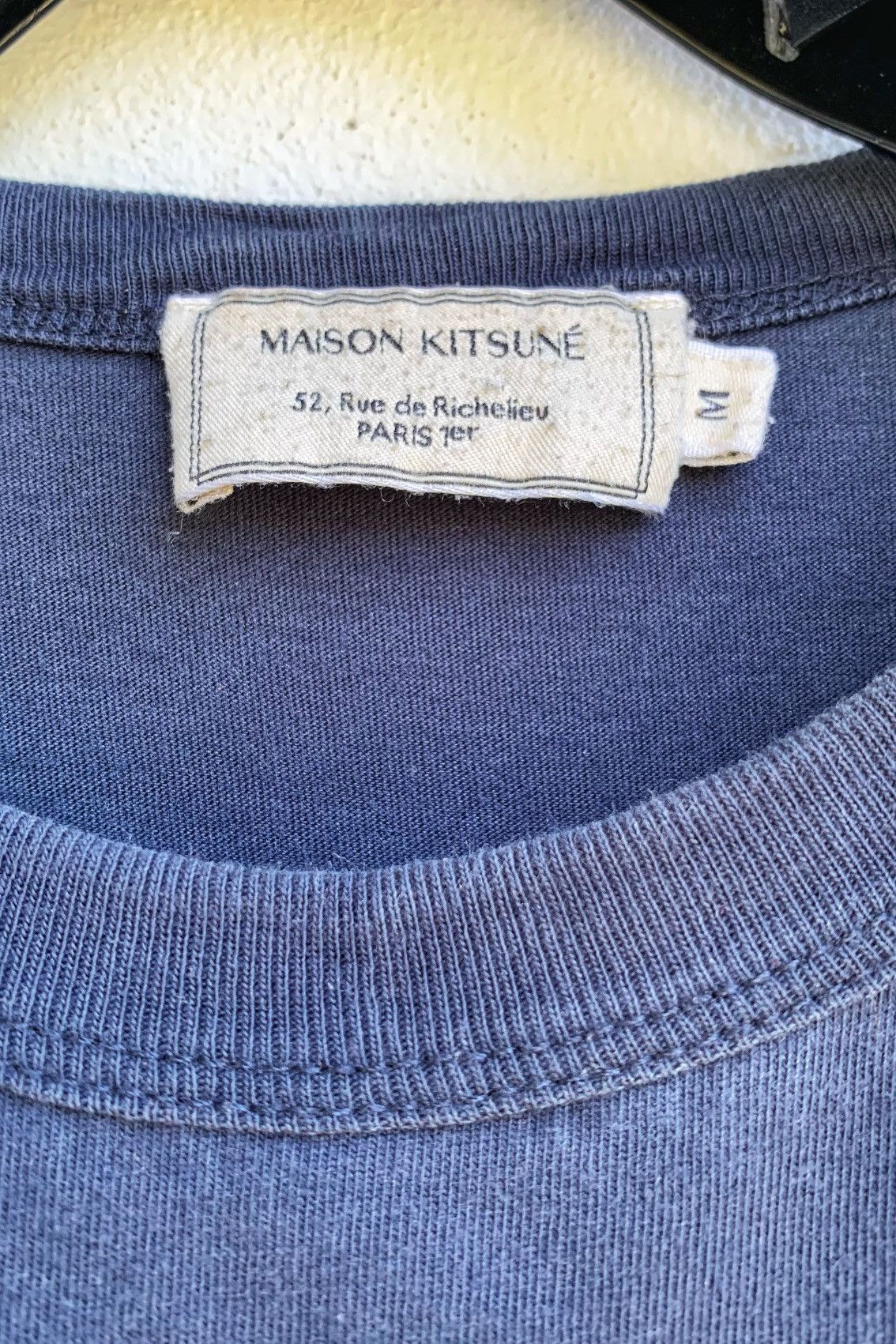 Maison Kitsune Maison Kitsune Single pocket shirt Size US M / EU 48-50 / 2 - 6 Thumbnail