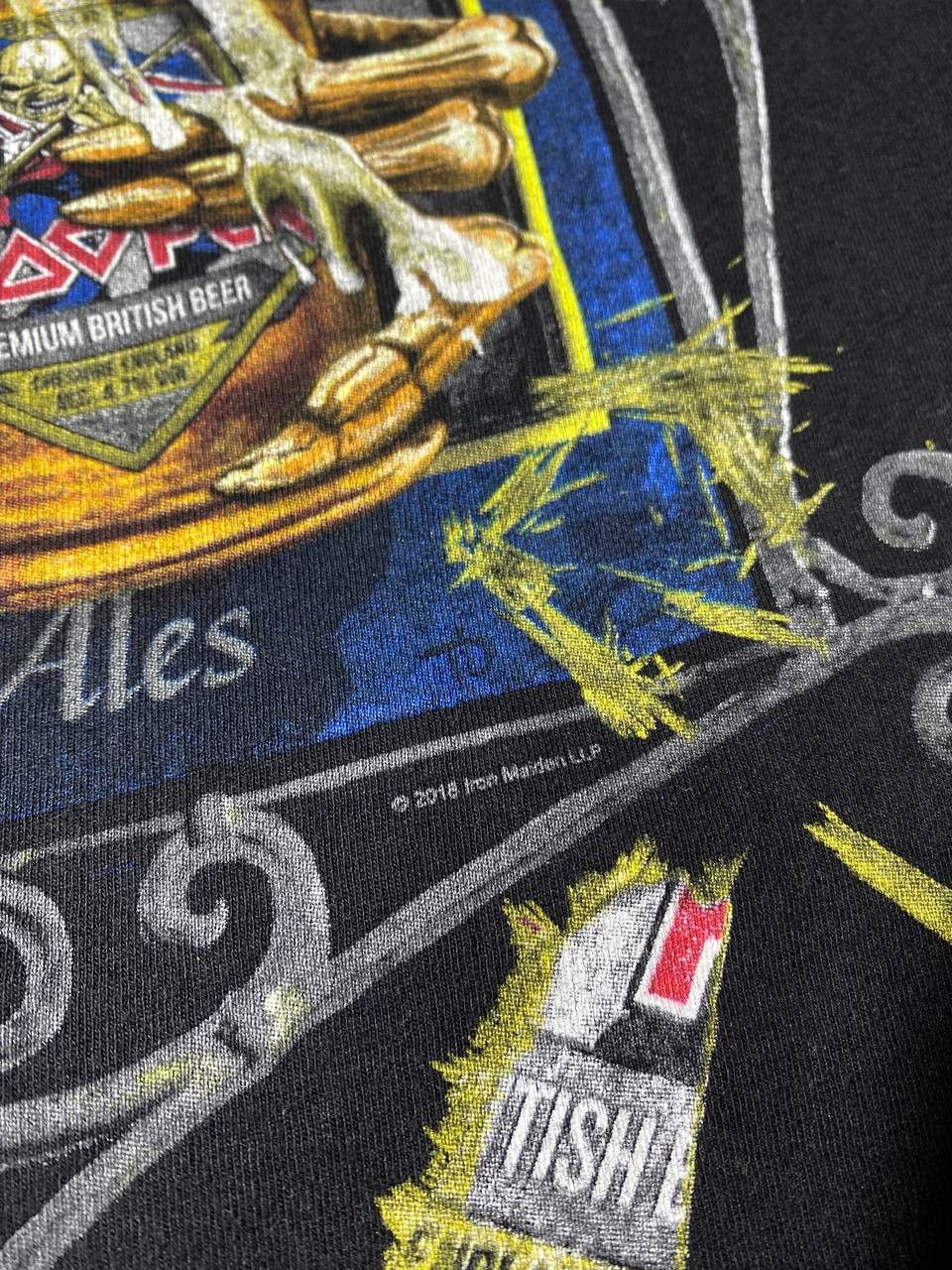 Iron Maiden × Vintage Iron Maiden Tour Shirt The Trooper Arms Legacy of the Beast Size US XXL / EU 58 / 5 - 6 Thumbnail