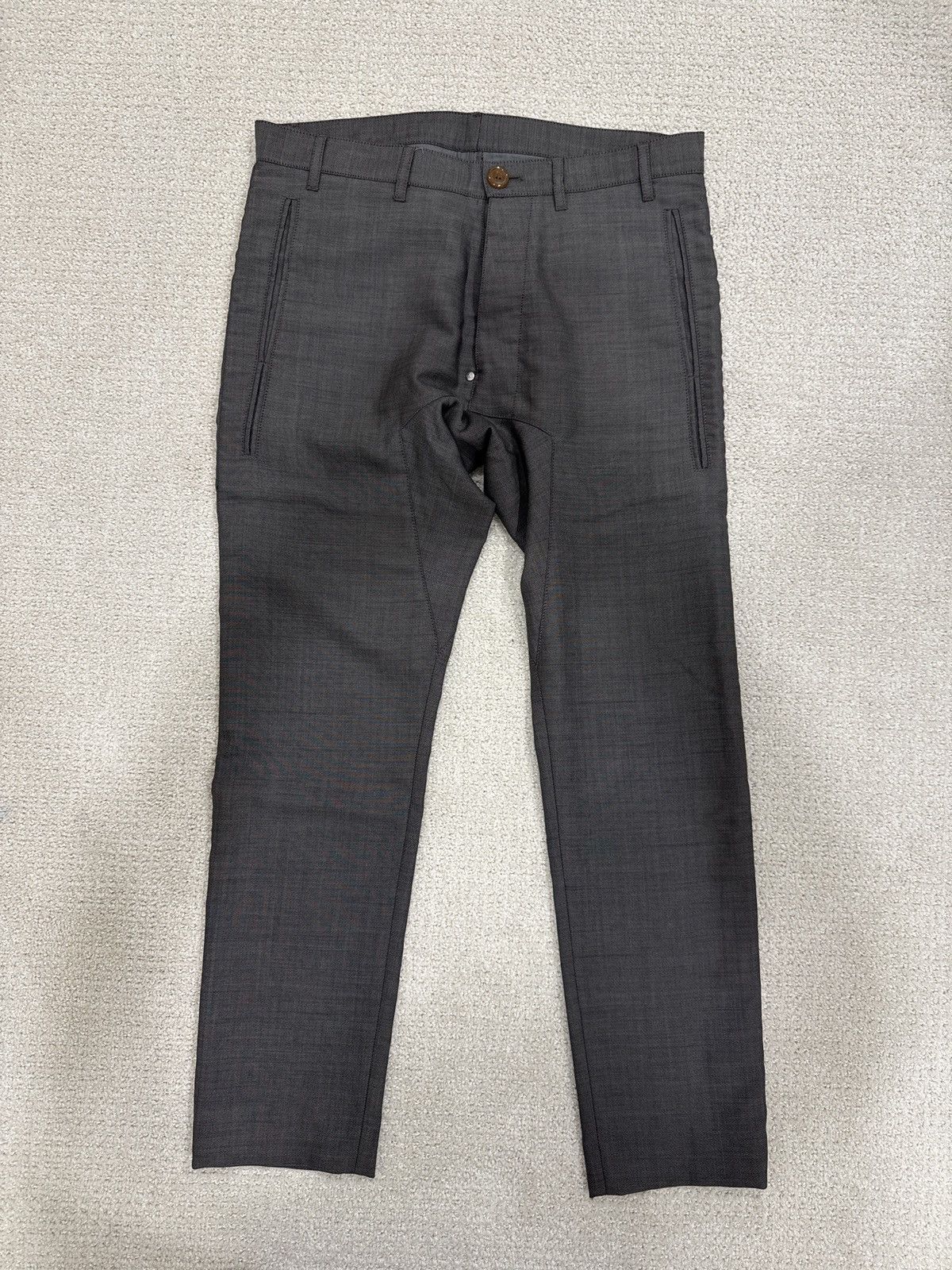 Vivienne Westwood Vivienne Westwood Wool Men’s Gray Pants Size US 30 / EU 46 - 1 Thumbnail