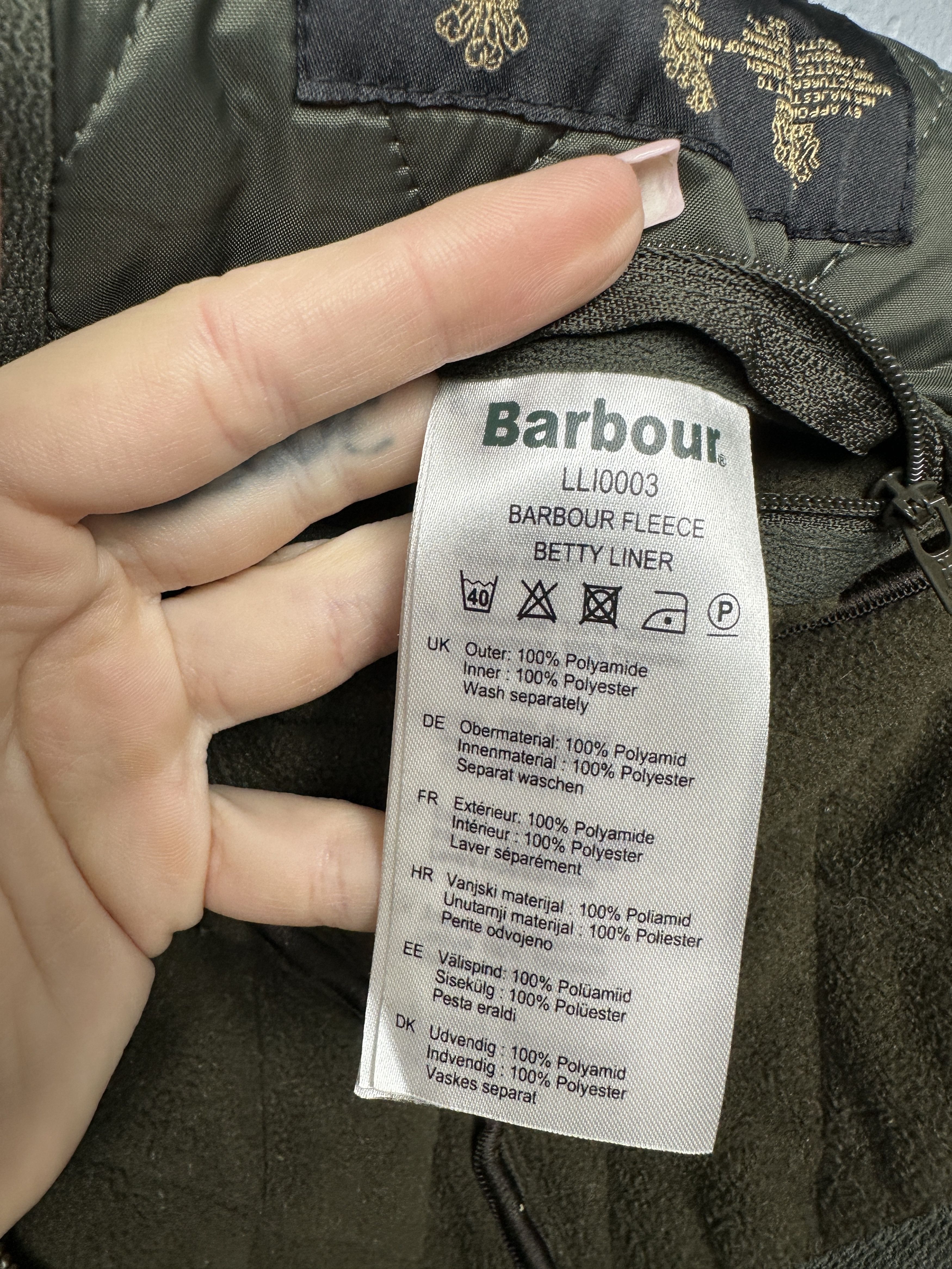 Barbour Barbour Fleece Betty Liner Quilted Vest Gilet Size XS / US 0-2 / IT 36-38 - 5 Thumbnail