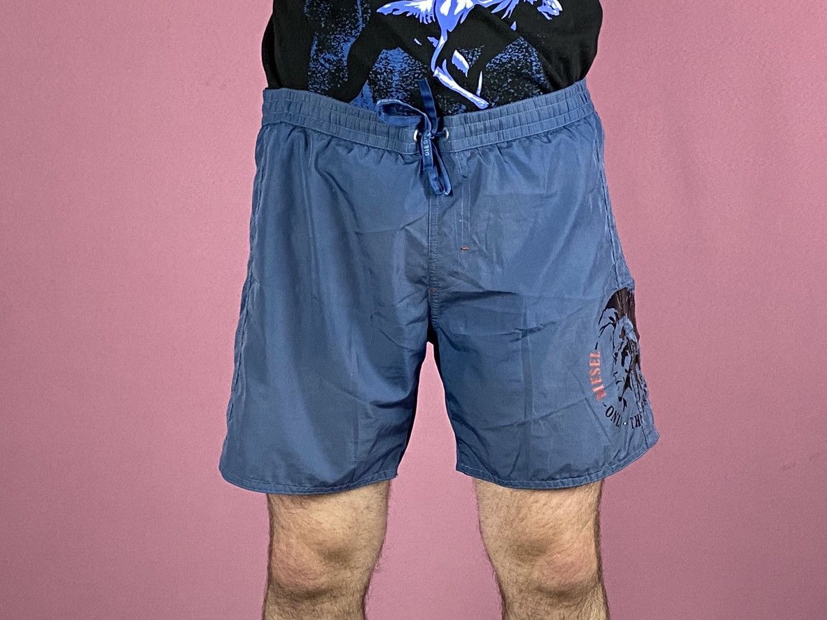 Diesel × Vintage Diesel Vintage Men's Swim Shorts - L Size US 34 / EU 50 - 2 Thumbnail