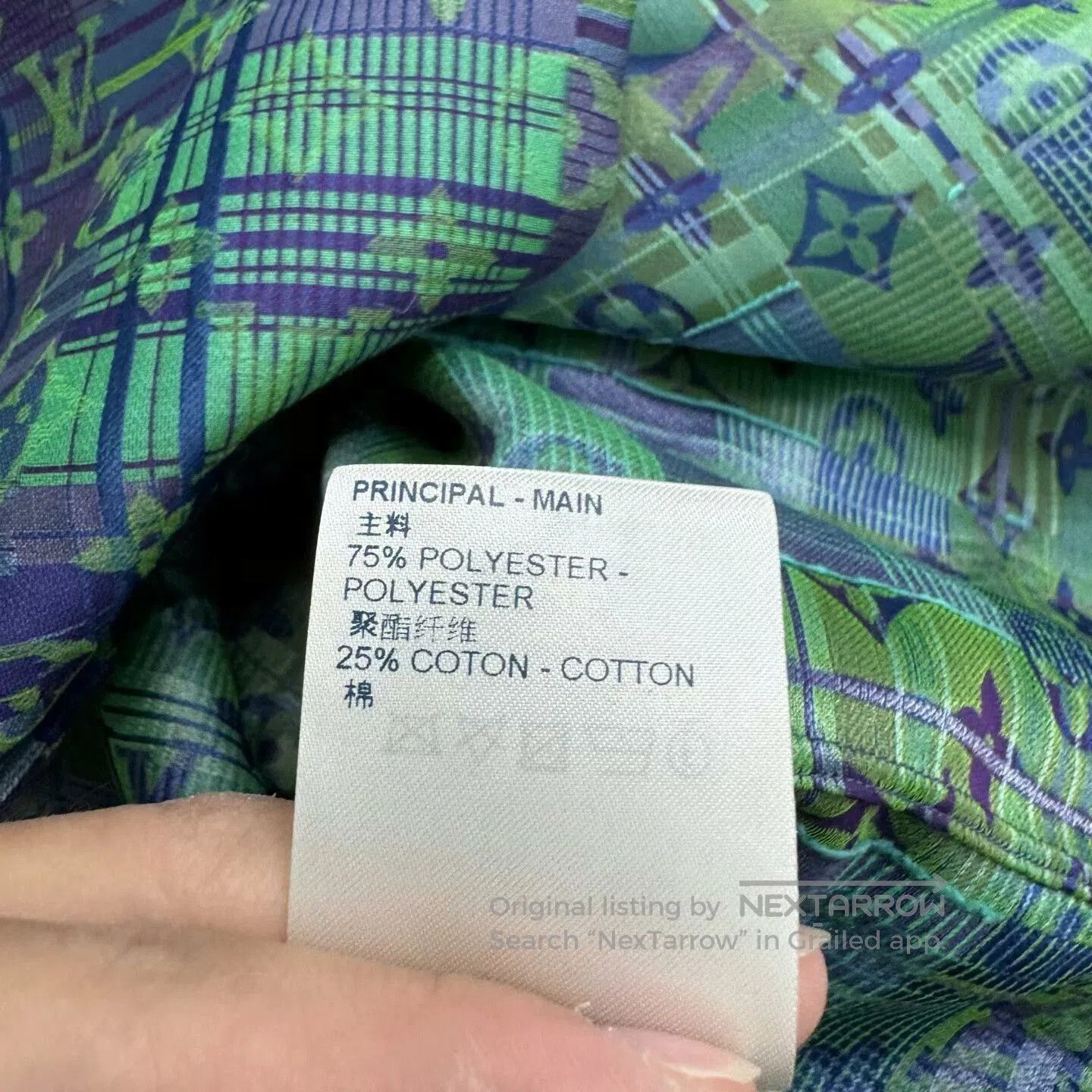 Louis Vuitton louis vuitton neon print button-up shirt. Size US XXL / EU 58 / 5 - 5 Thumbnail