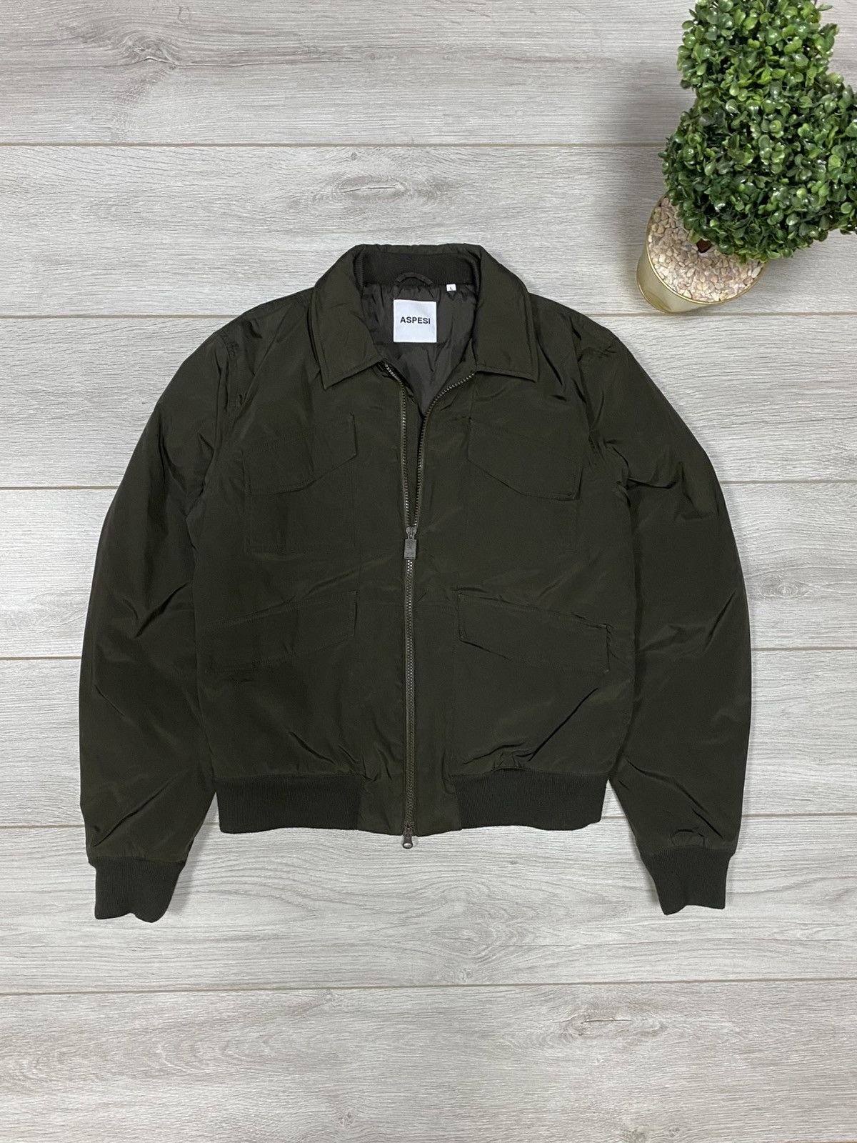 Aspesi Alberto Aspesi vintage winter down bomber jacket Size US M / EU 48-50 / 2 - 1 Thumbnail