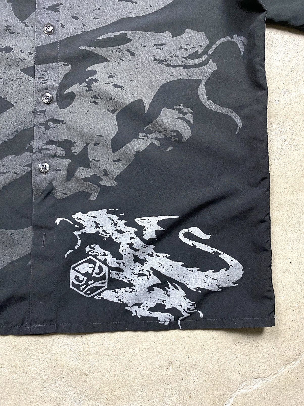 JNCO × Tapout × Tribal Streetwear Vintage Japanese Dragon Bad Boy Shirt Enjoy Size US M / EU 48-50 / 2 - 5 Thumbnail