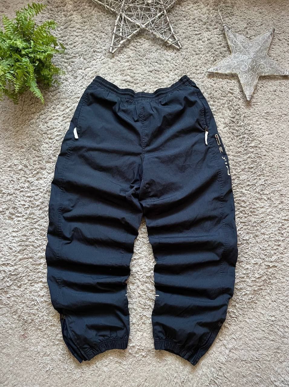Nike × Vintage 00s Nike Vintage Pants Streetwear Logo Swoosh Rare Size US 32 / EU 48 - 2 Thumbnail