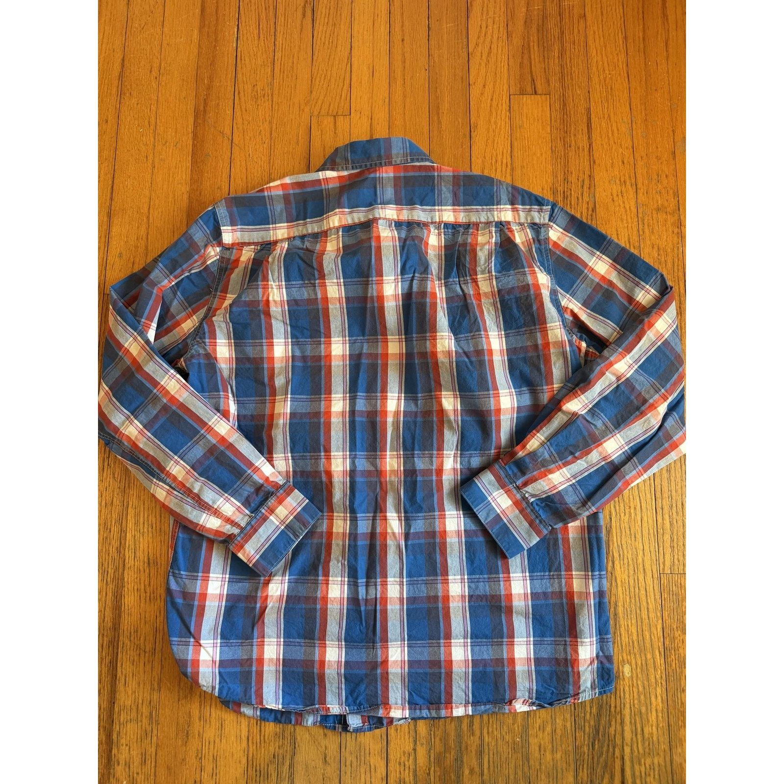 Other Double Pump Mens Plaid Western Large Snap Front LS Size US L / EU 52-54 / 3 - 6 Thumbnail